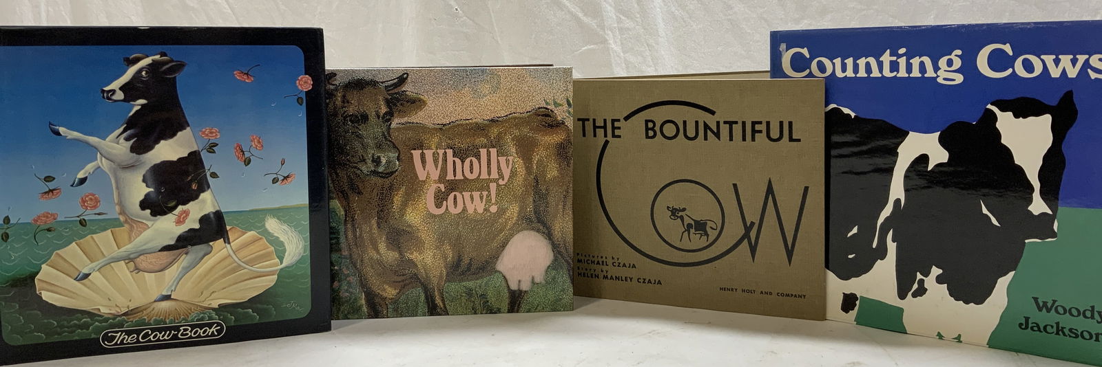 Lot 4 Childrens Picture Books on Cows,1 Sgn Book (1 of 20)