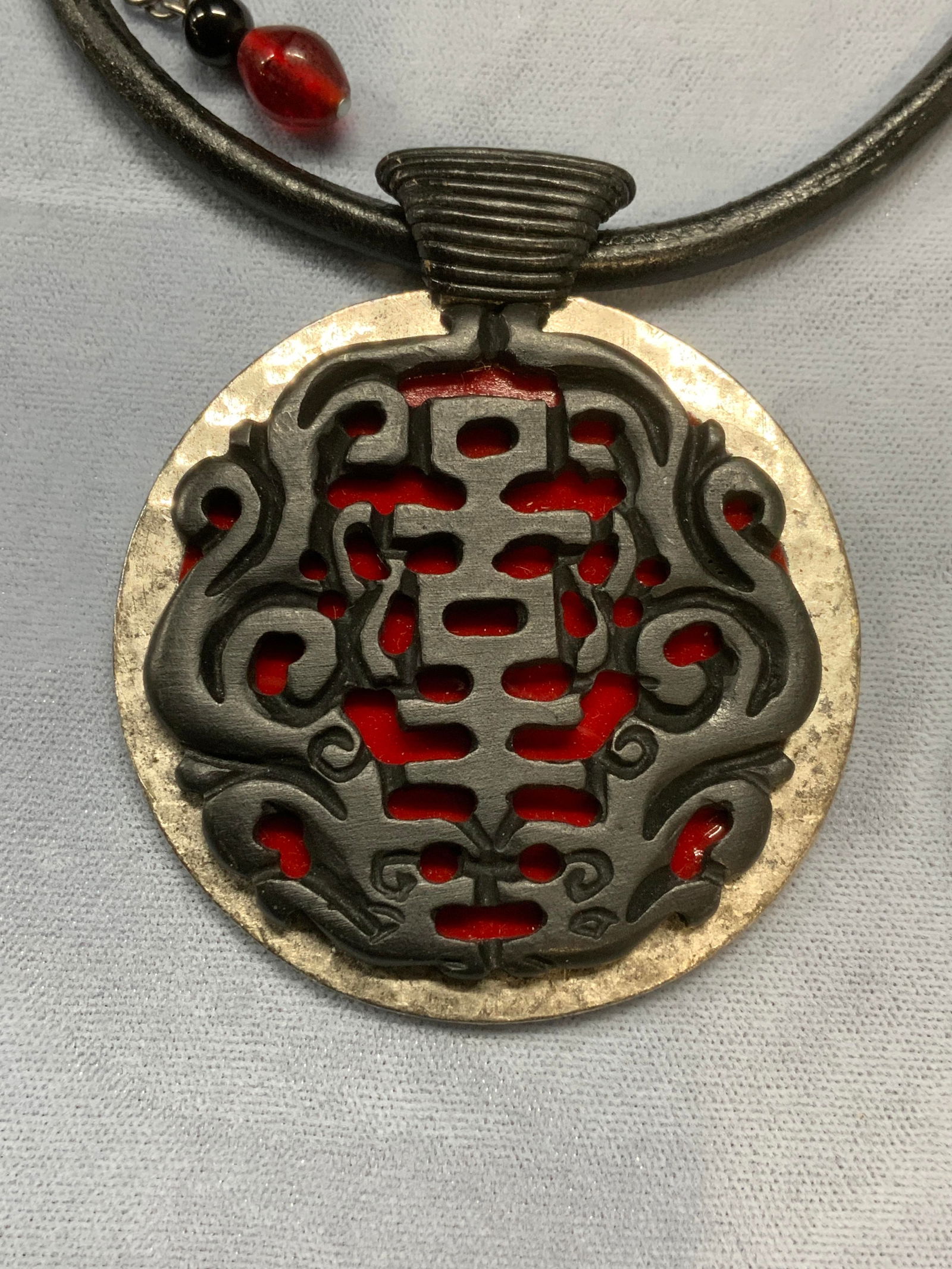 Chicos Asian Style Pendant Necklace (1 of 6)