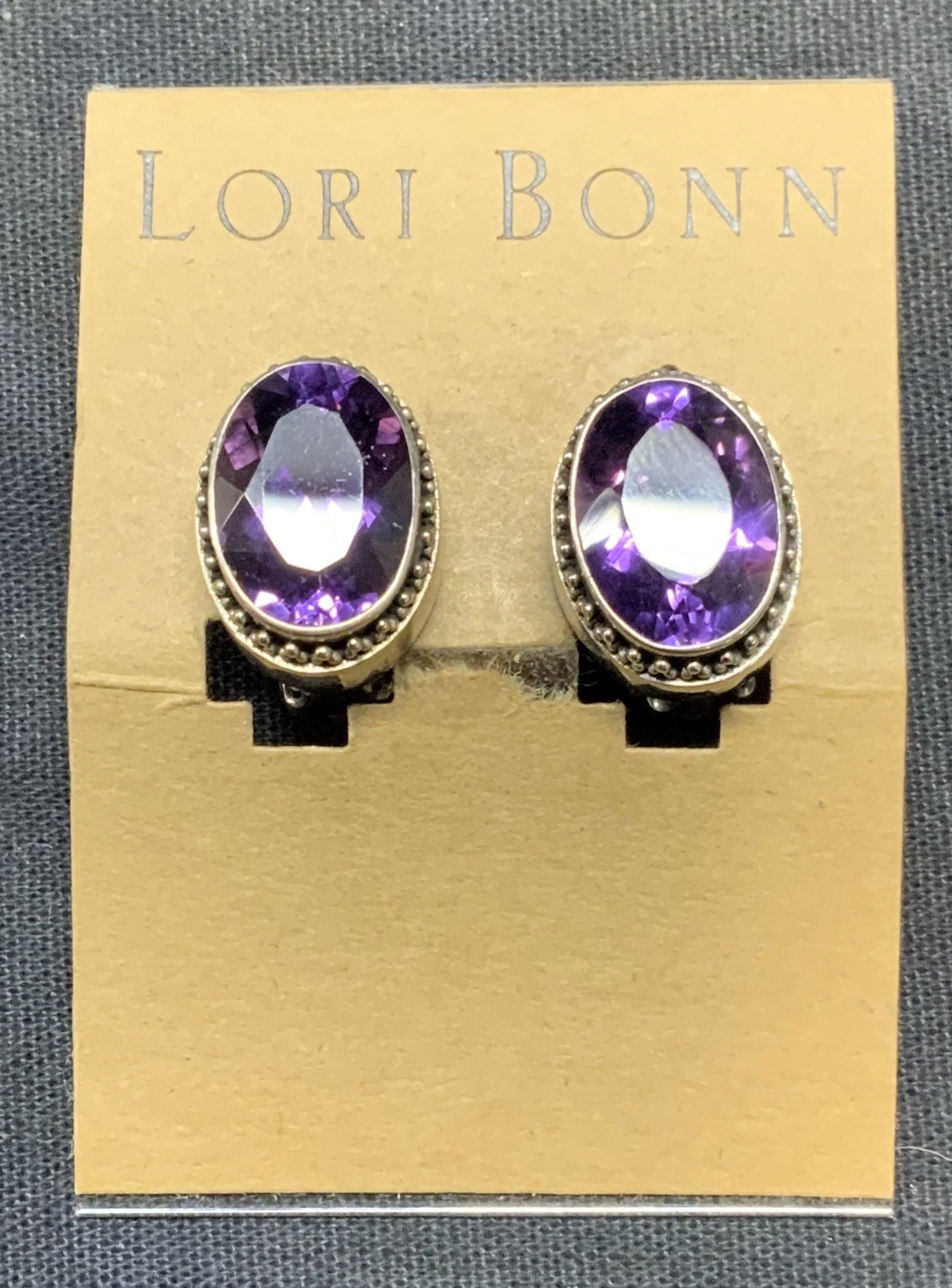 Lori Bonn Sterling Silver Amethyst Earrings (1 of 6)