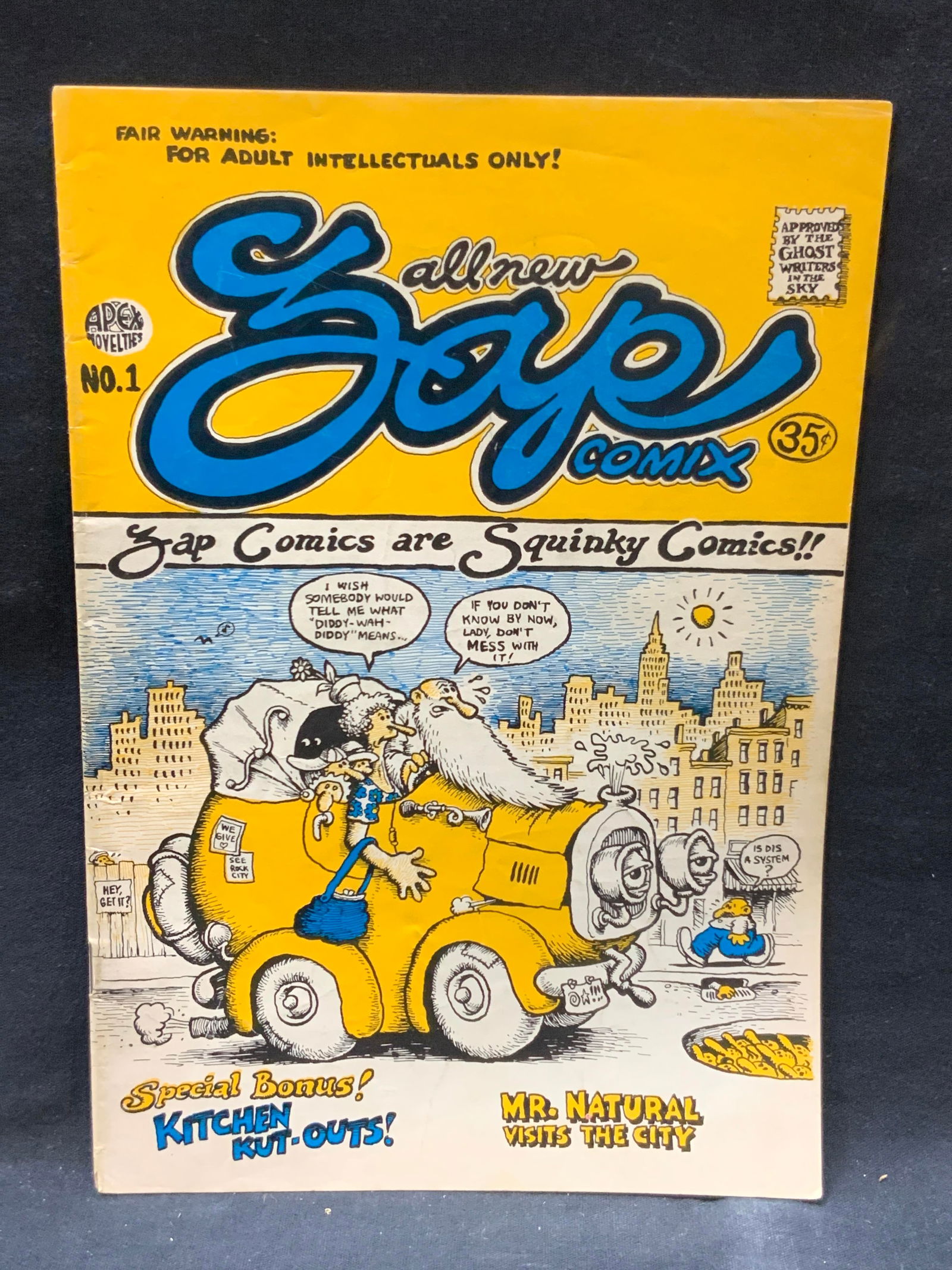 1967 Zap Comix Adult Comic Book (1 of 11)