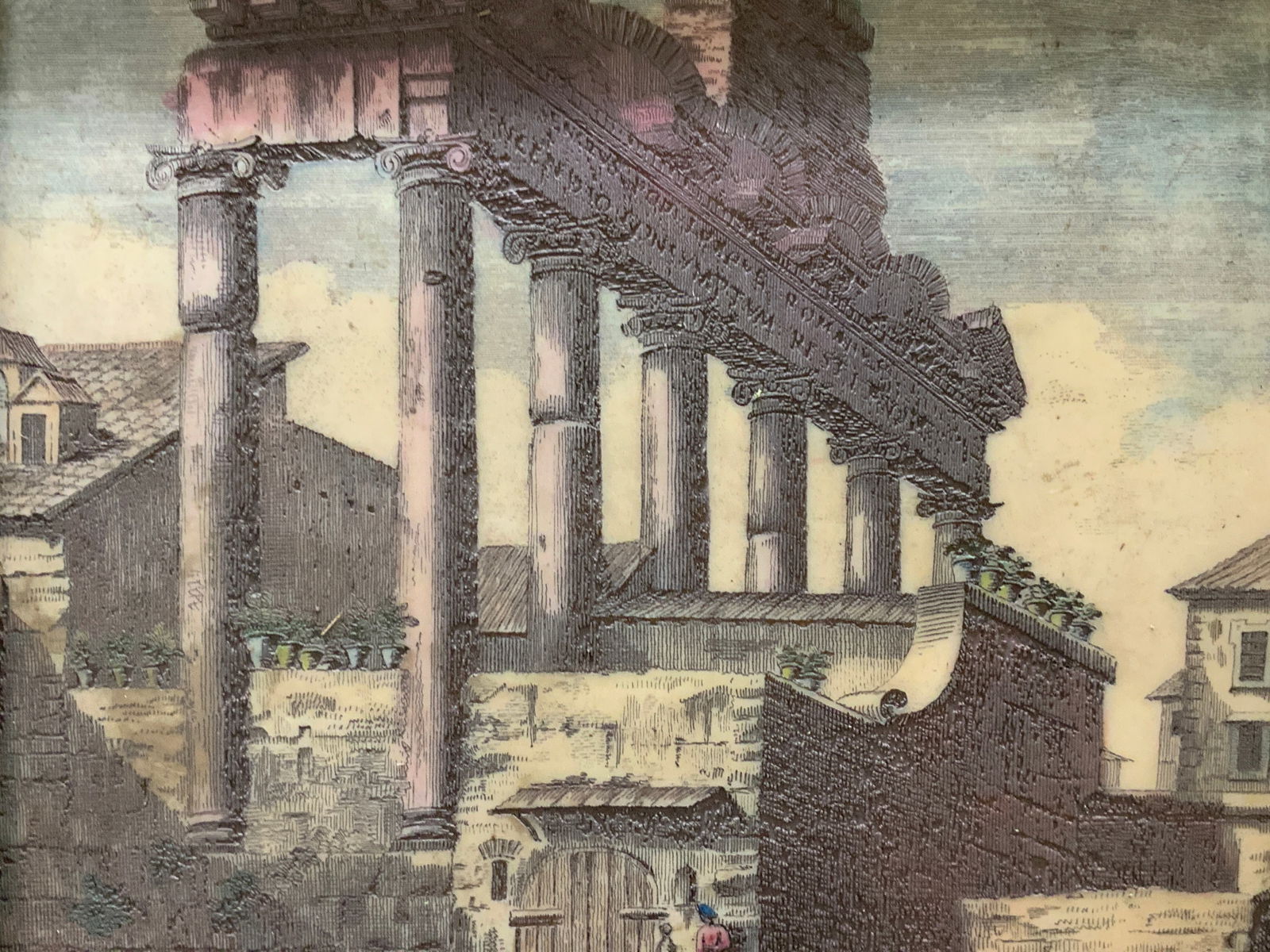 Vtg Giovanni Battista Views Of Rome Etched Plate (1 of 7)