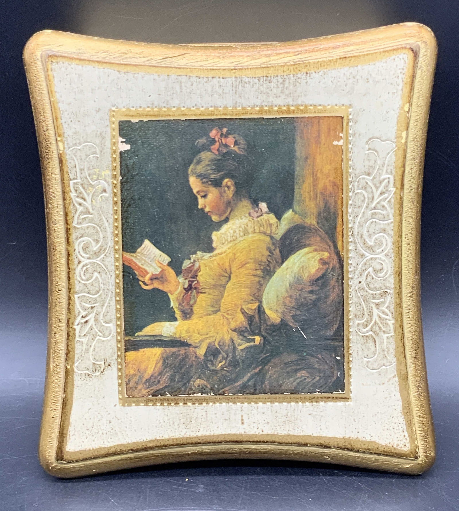 Vintage Jewelry Box W/ Young Woman Motif (1 of 10)