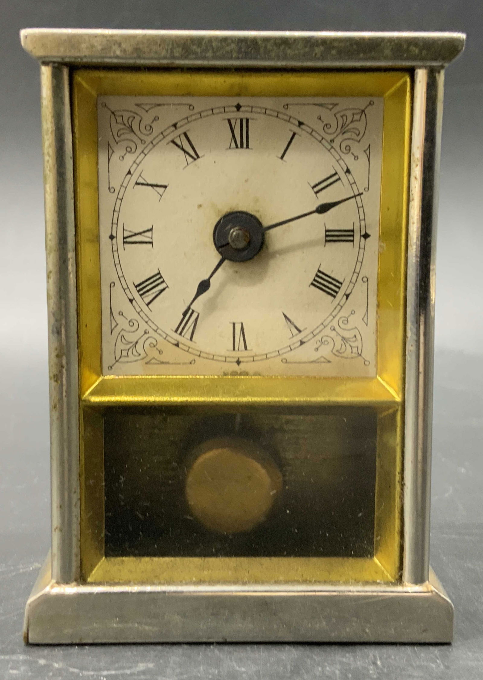 YALE CLOCK CO USA Antique Pendulum Carriage Clock (1 of 7)