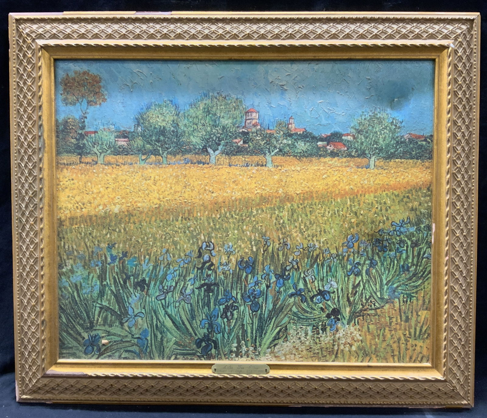 Arles Les Irises Van Gogh Lithograph (1 of 8)