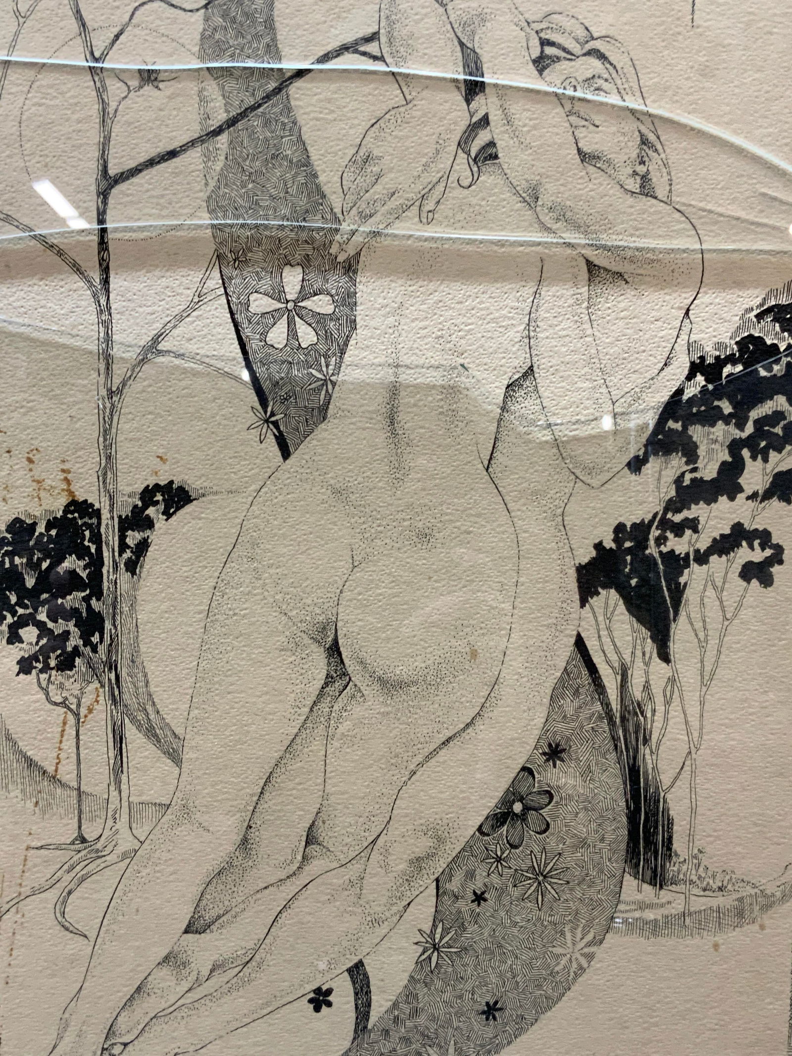 Figural Art Silk Screen On Paper (1 of 7)