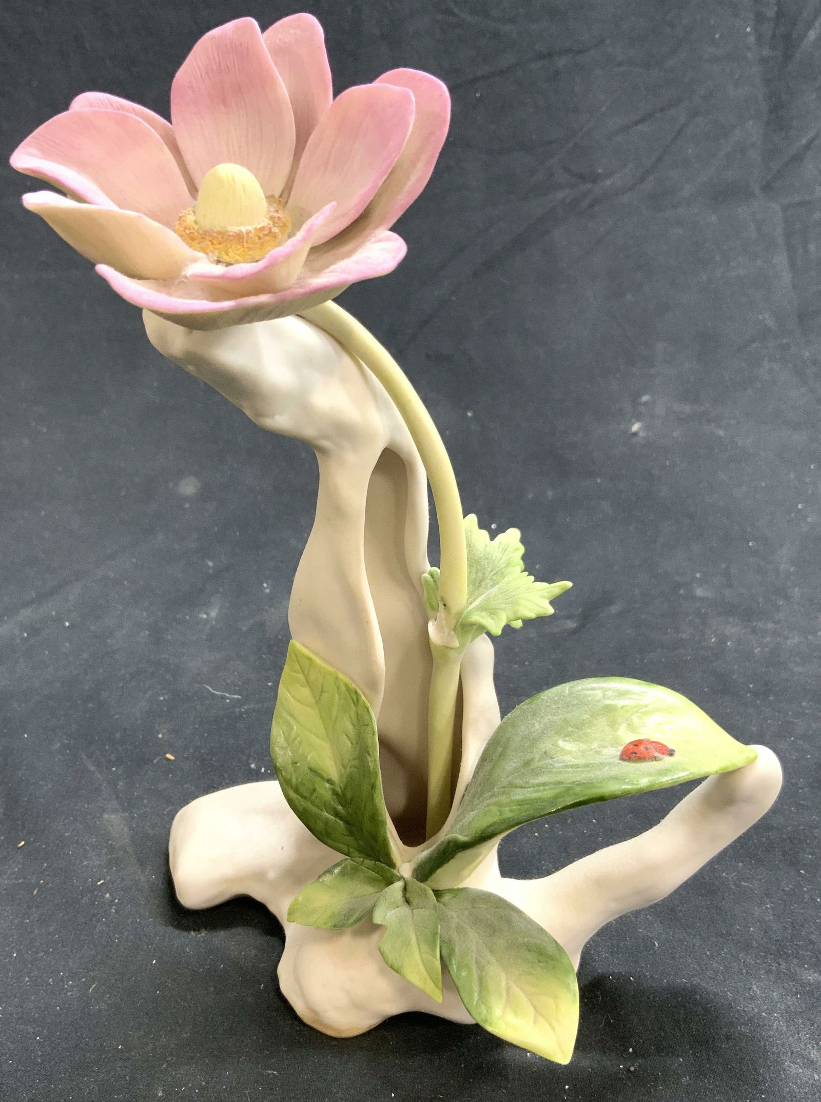 CYBIS Signed Porcelain Floral & Leaf Figure (1 of 7)