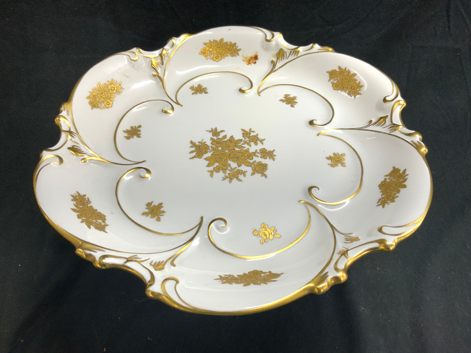 JLMENAU GRAF VON HENNEBERG PORZELLAN Vtg Cake Dish (1 of 7)