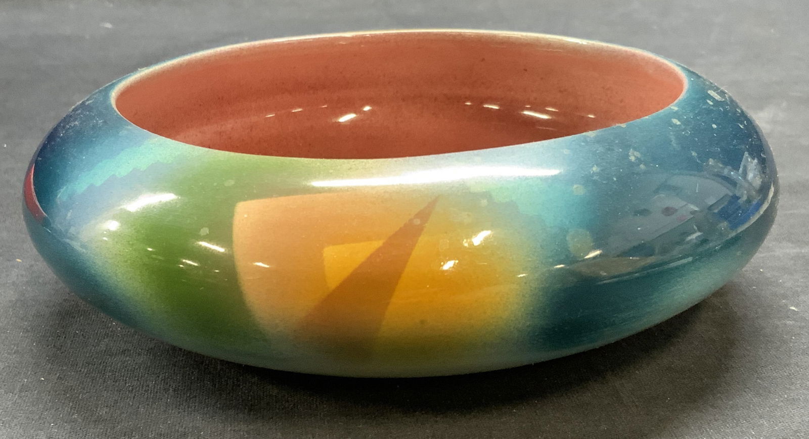 Judith Stiles Memphis Style Pottery Bowl (1 of 6)