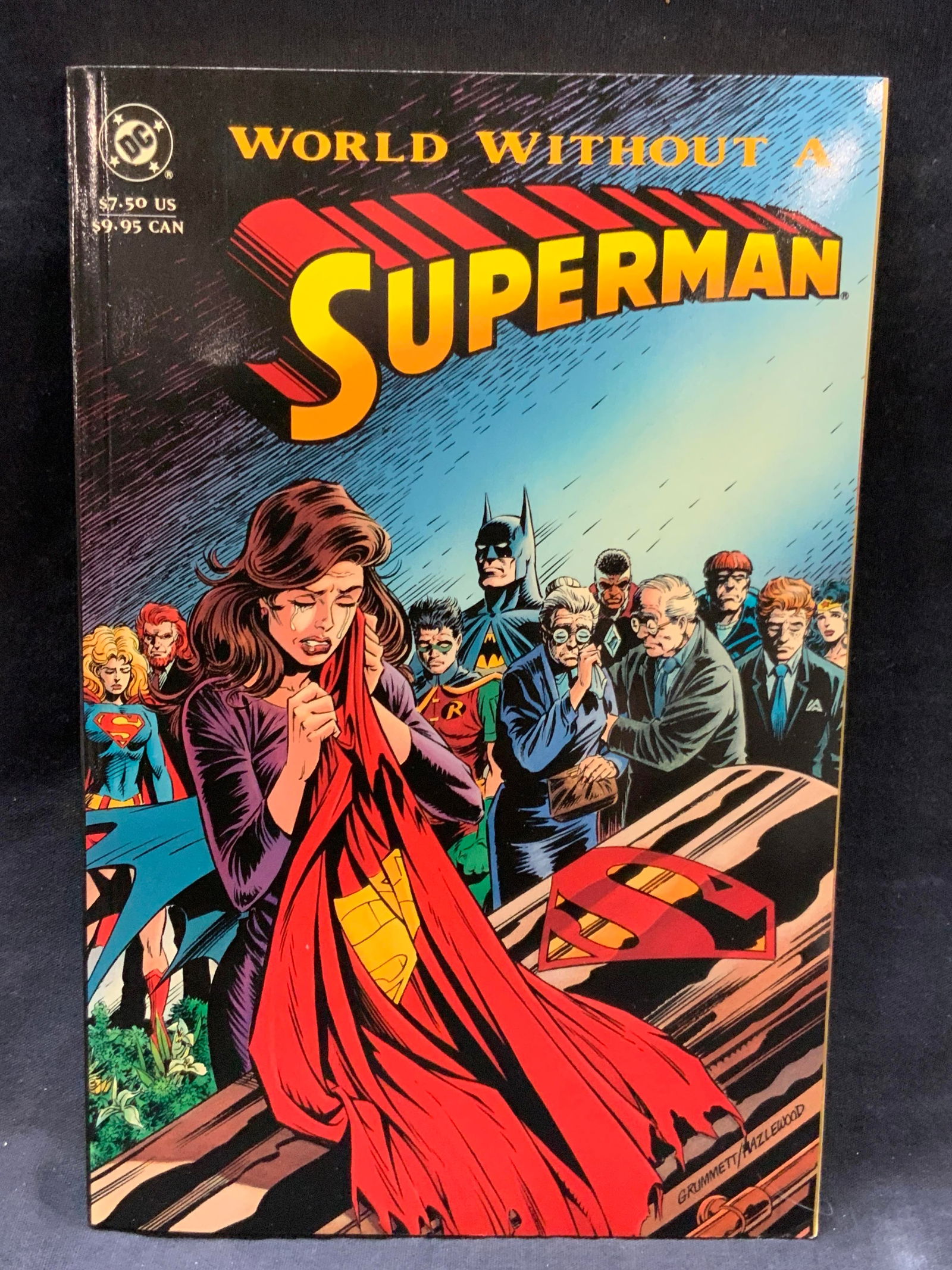 1993 World Without Superman DC Comic Book (1 of 11)