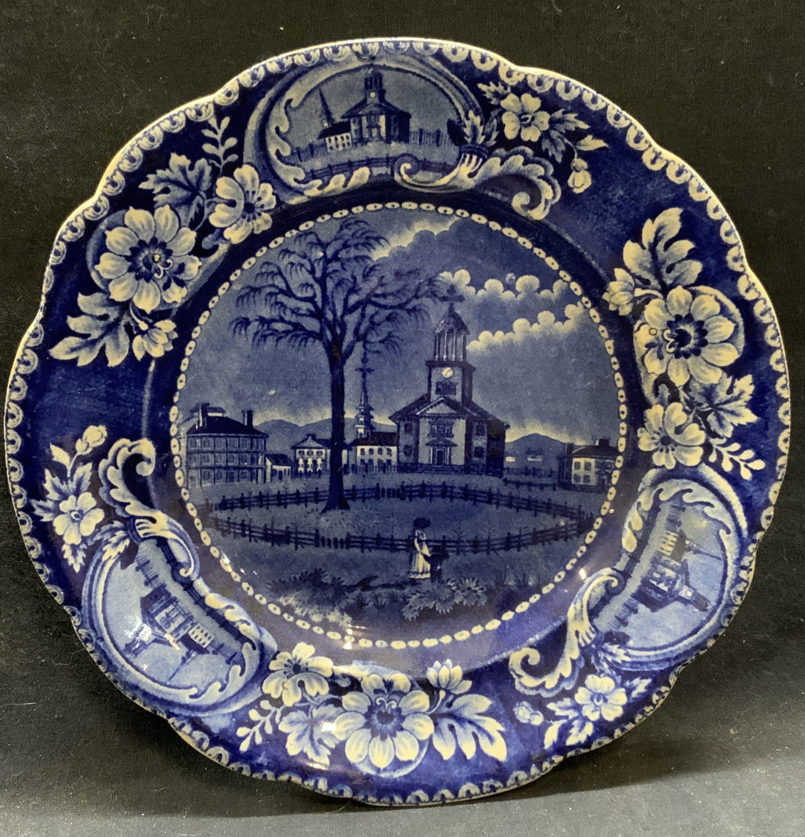 Antique Clews Pittsfield Massachusetts Plate (1 of 7)