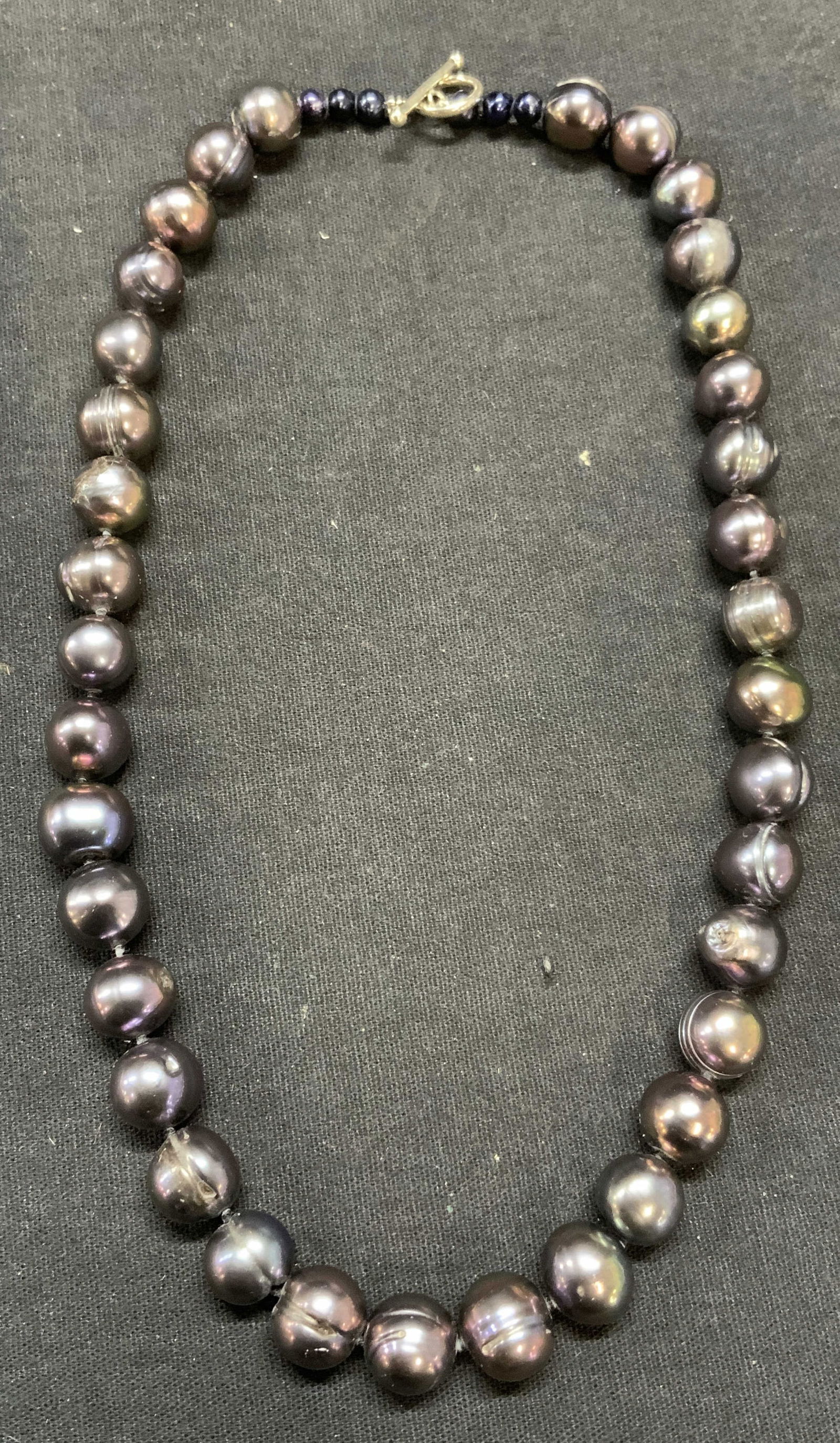 Tahitian Pearl Beaded Choker Necklace (1 of 6)