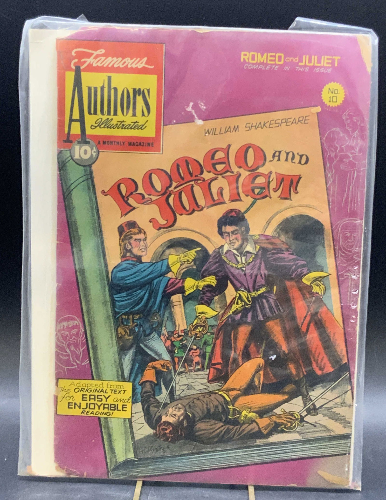 FAMOUS AUTHORS ILLUST ROMEO AND JULIET Comic 1950 (1 of 15)