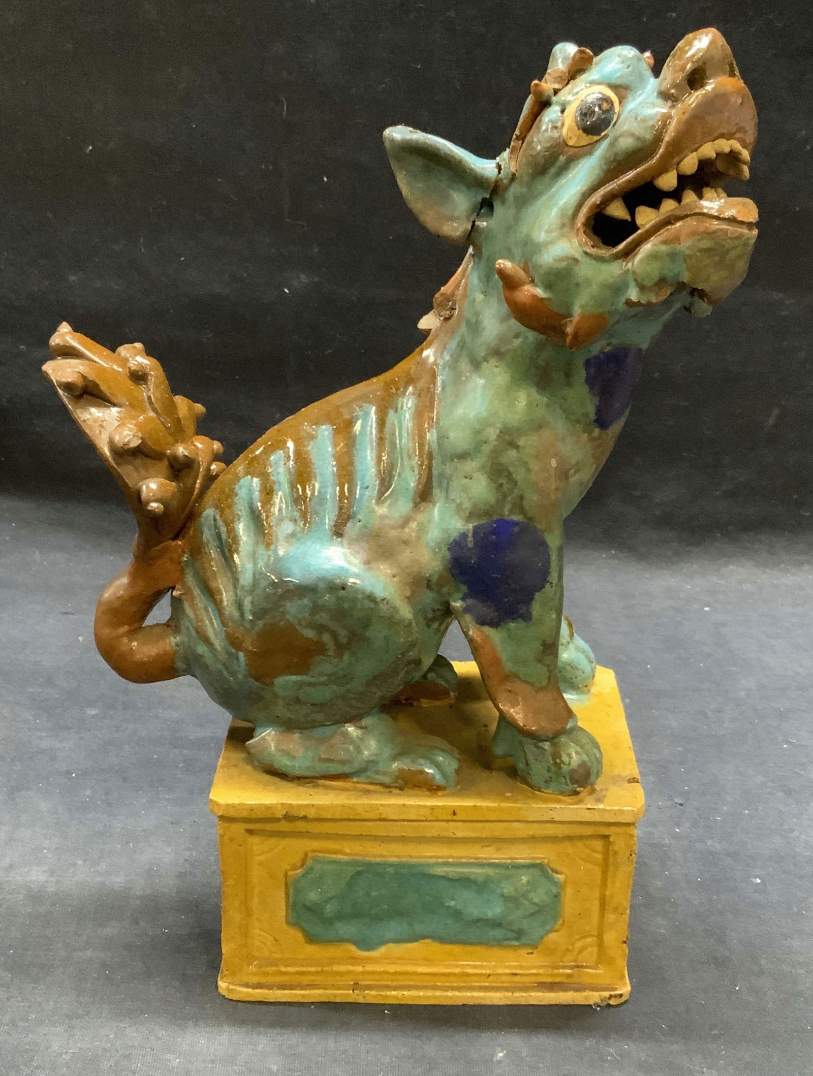 Vintage Chinese Ceramic Foo Dog Figural (1 of 7)