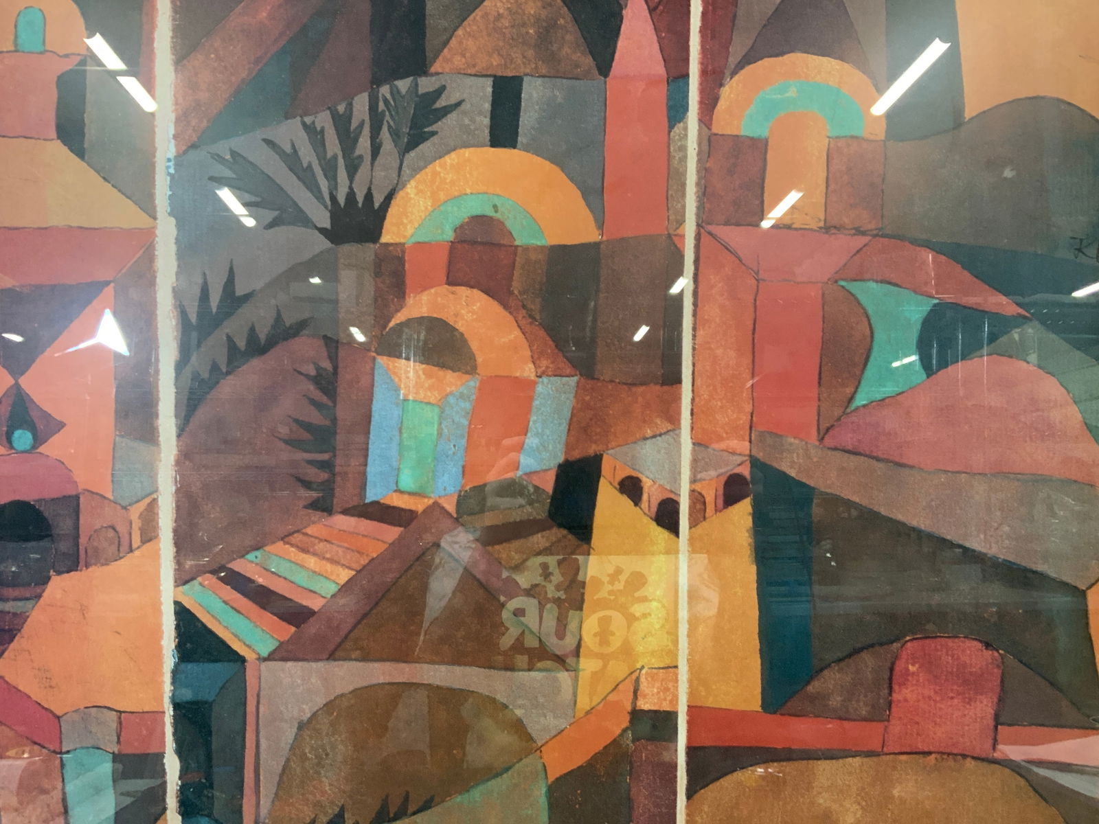 The MET Klee Advert Lithograph (1 of 9)