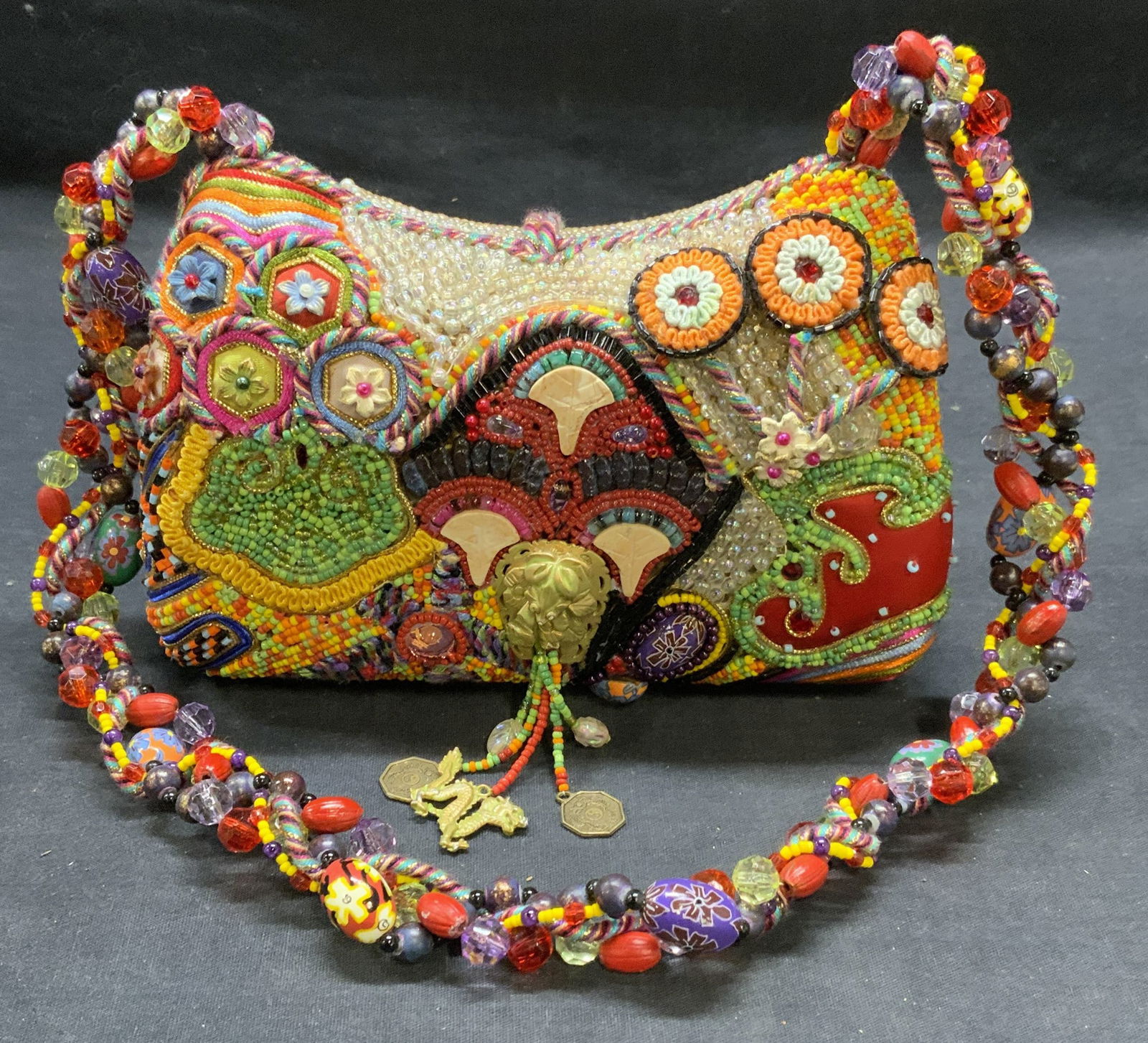 Vintage Mary Frances Beaded Handbag (1 of 9)