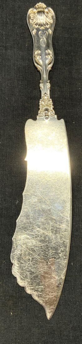 Antique 1899 Hallmarked Sterling Silver Server (1 of 6)