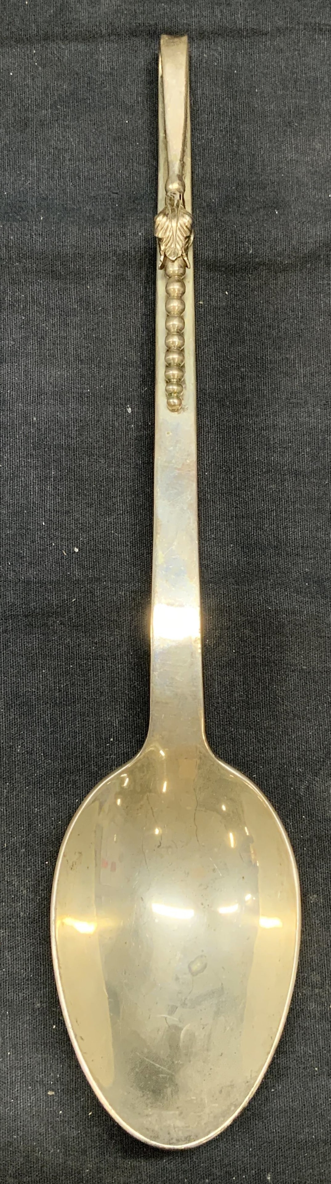 Sanborns Sterling Silver Serving Spoon, Mexico (1 of 6)