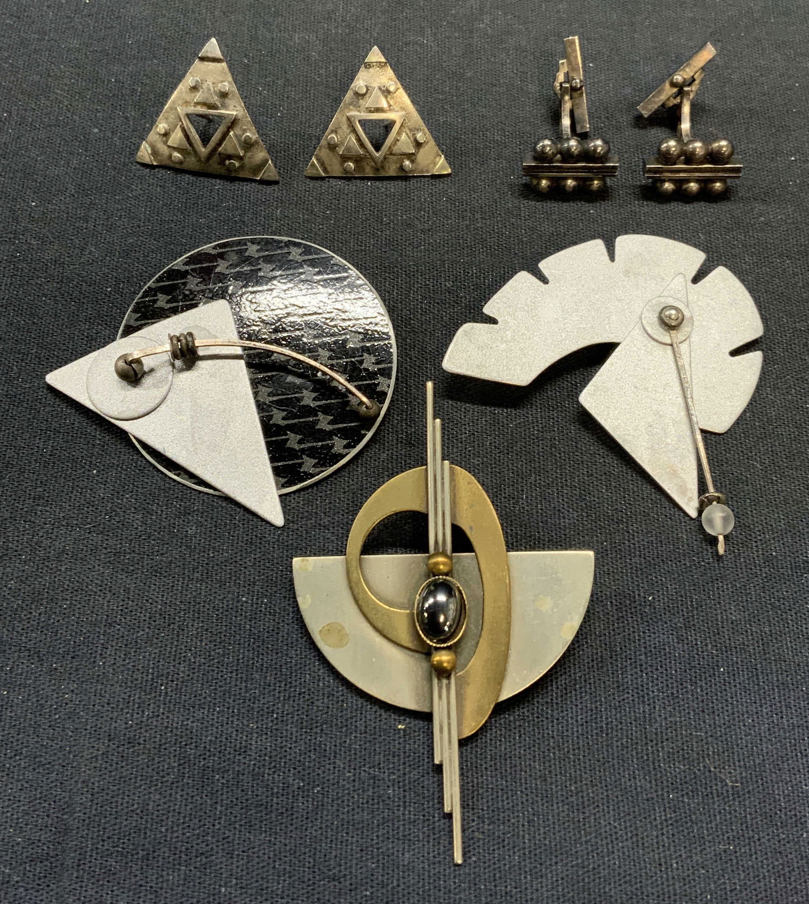 5 Vintage Georg Jensen Sterling Silver Cufflinks (1 of 9)