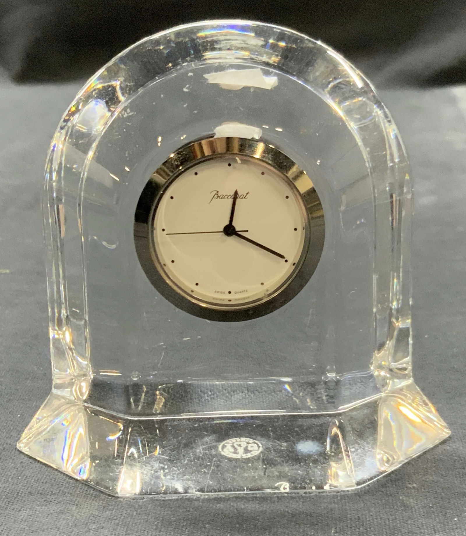 Baccarat Crystal Desk Clock (1 of 6)