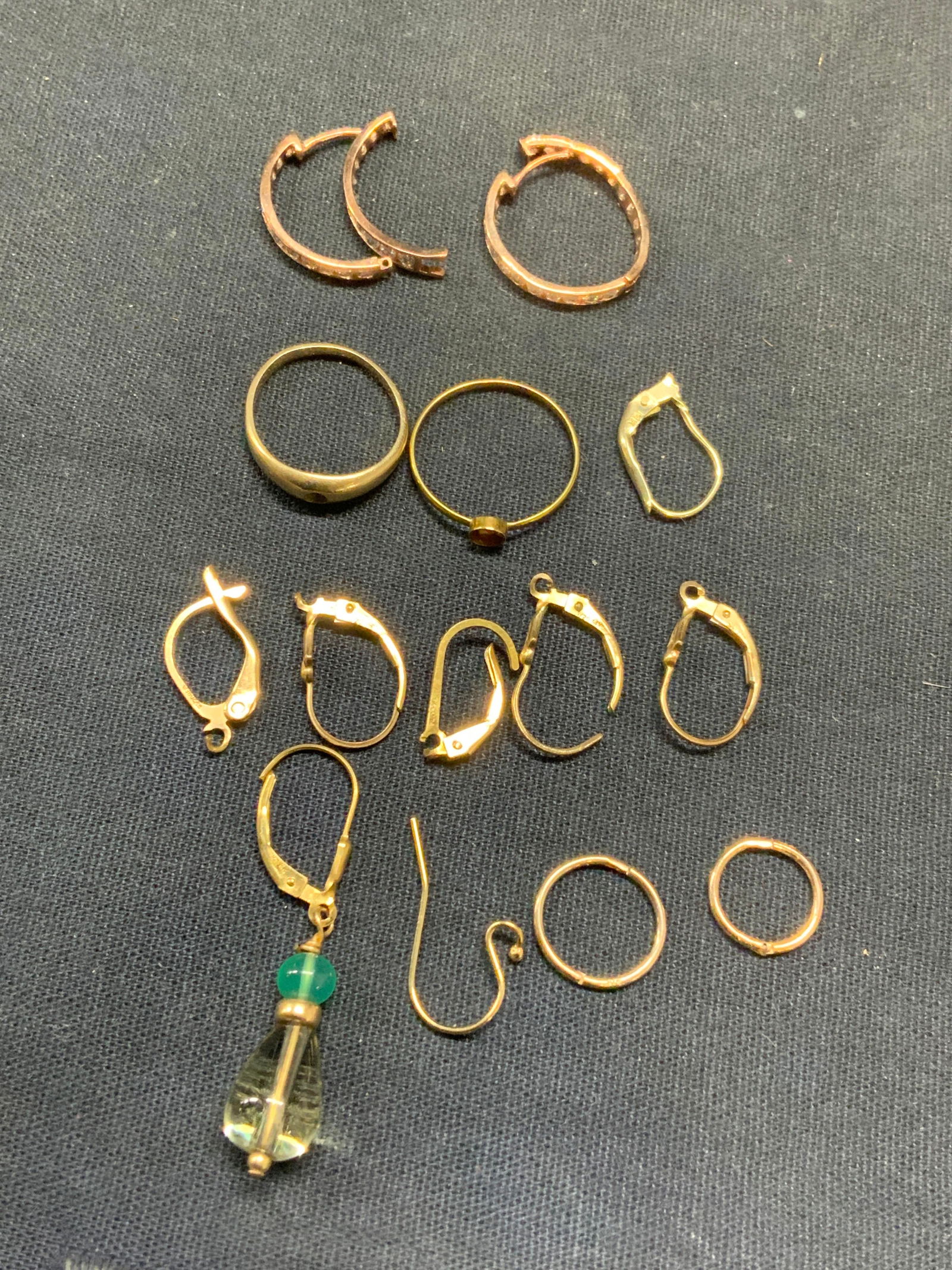Group 9k & 14k Gold Jewelry Makers Lot (1 of 10)