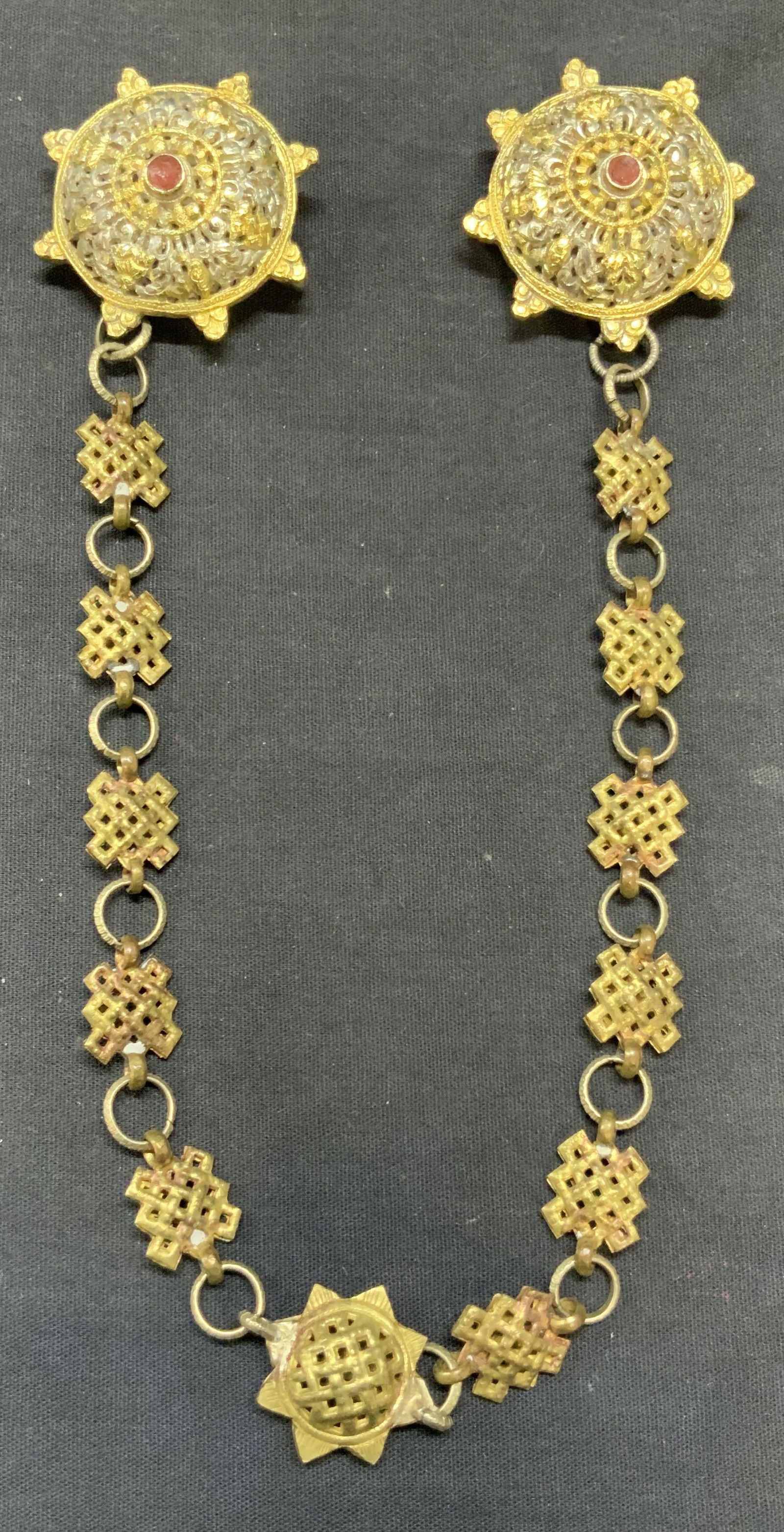 Vintage Silver & Gold Tone Koma Brooch (1 of 6)