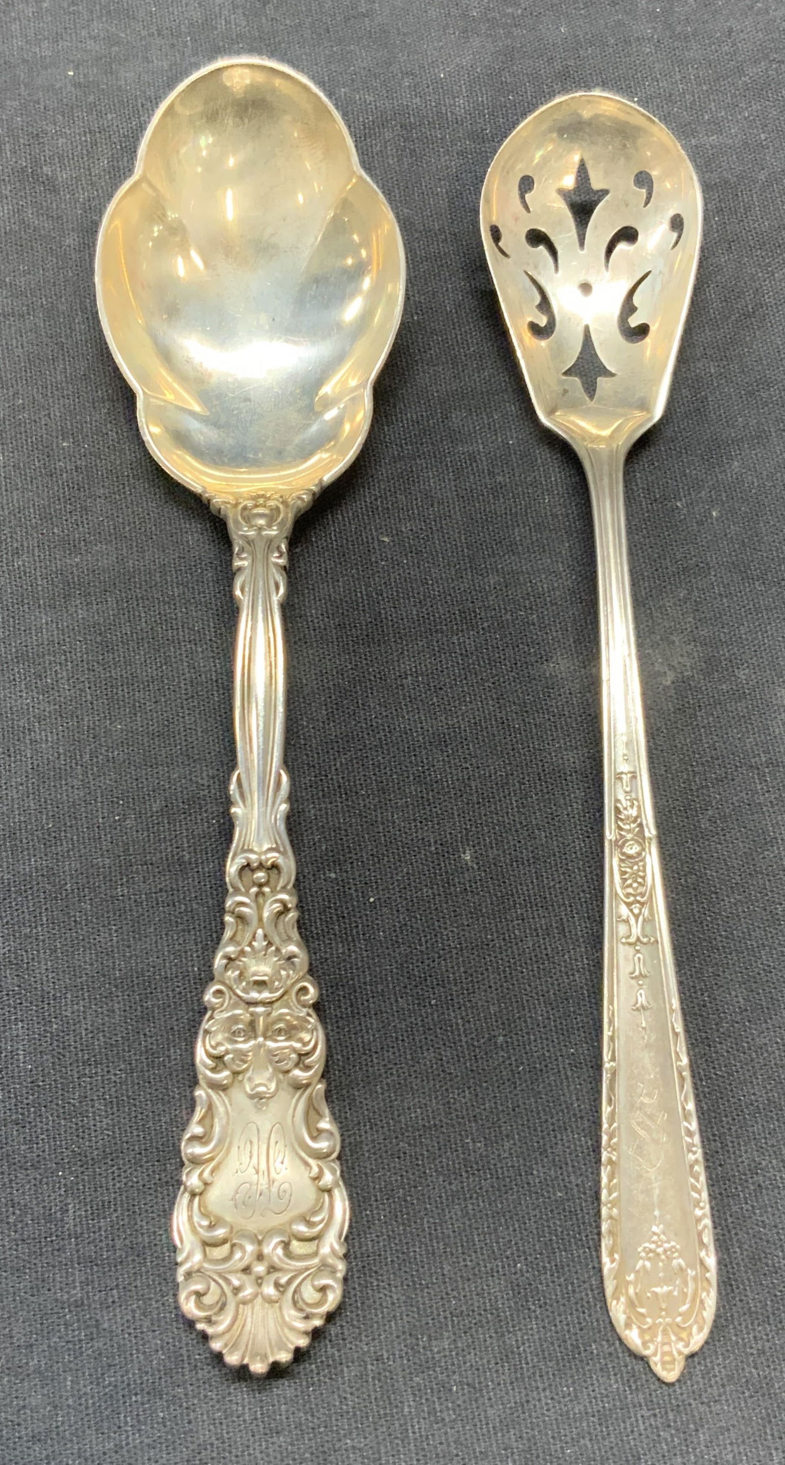Lot 2 J E Caldwell Sterling Silver Spoon, More (1 of 11)