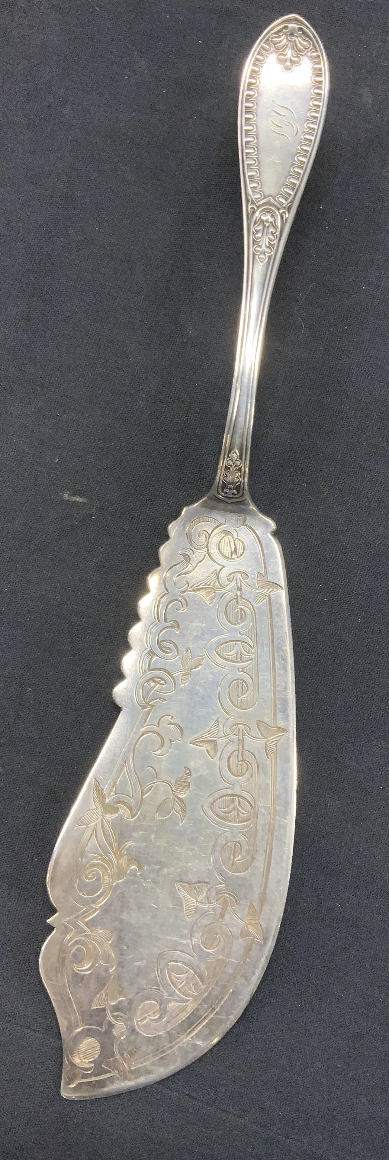 Antique Tiffany & Co Fish Server, 1860 (1 of 7)