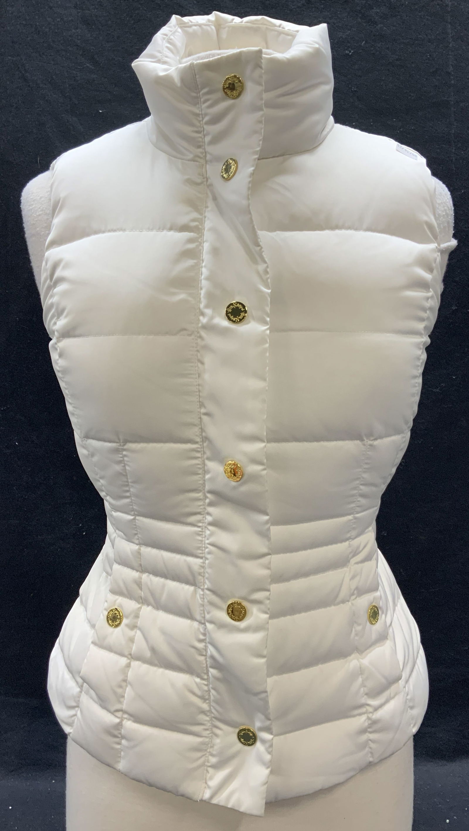 Lilly Pulitzer White Down Feather Vest (1 of 9)