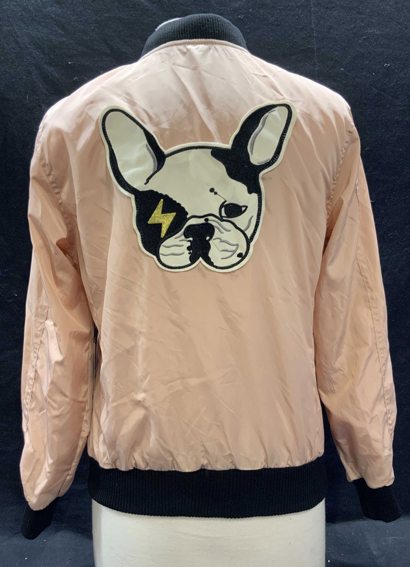 Noble U Pink French Bull Dog Jacket, NWT (1 of 6)