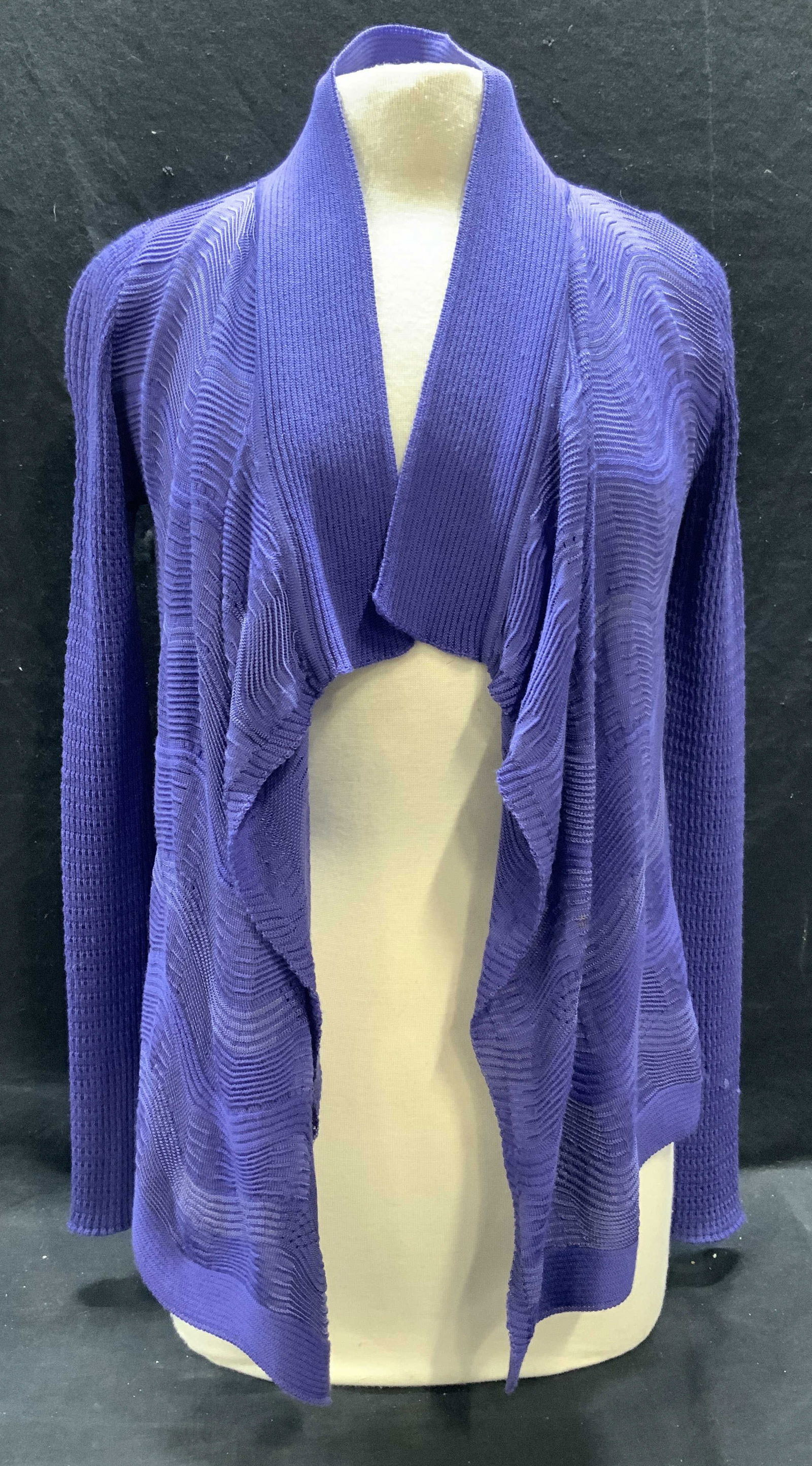 Missoni Purple Merino Wool Cardigan, Italy (1 of 7)