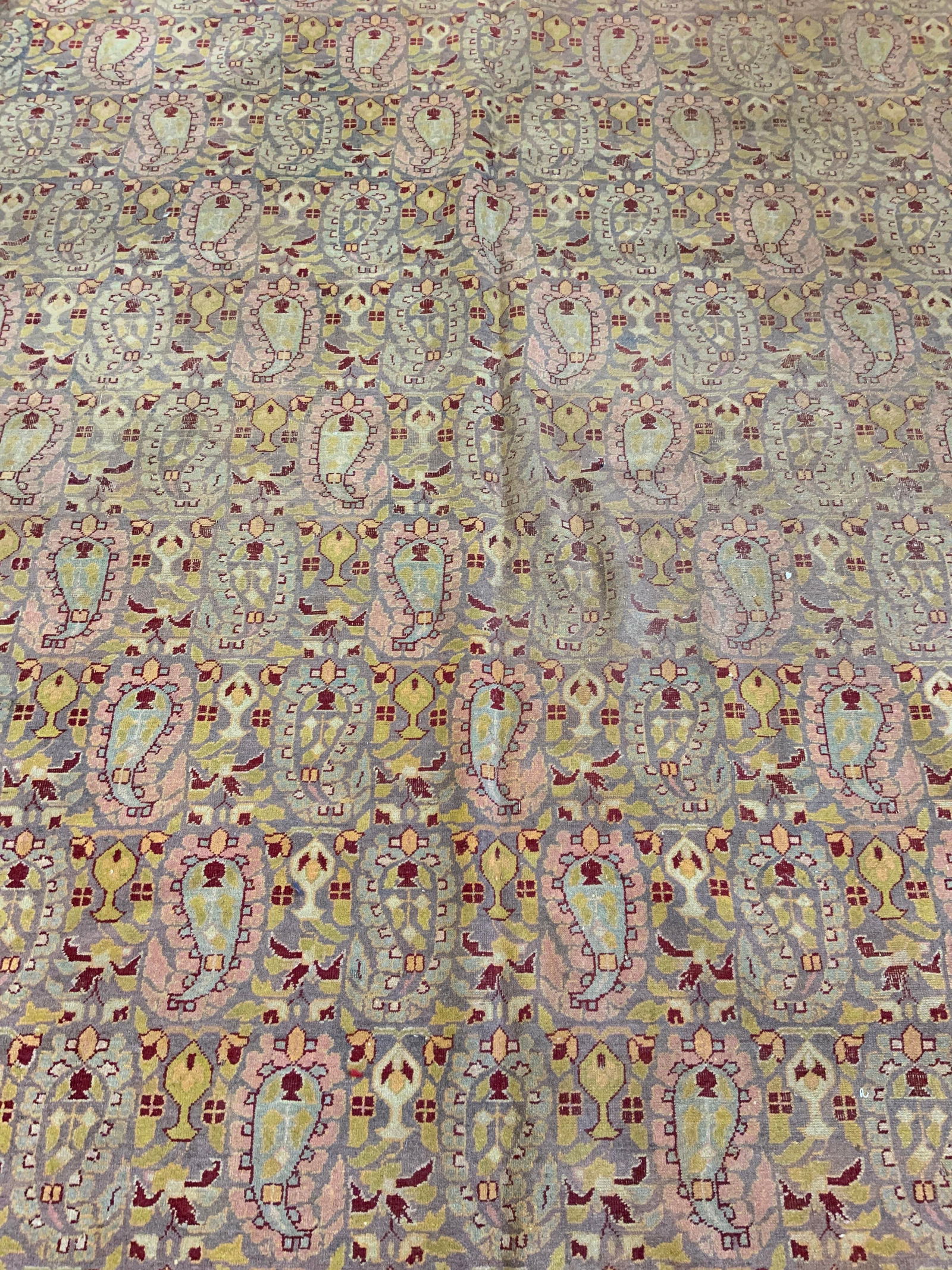 Vintage Oversized Handmade Persian Wool Area Rug (1 of 8)