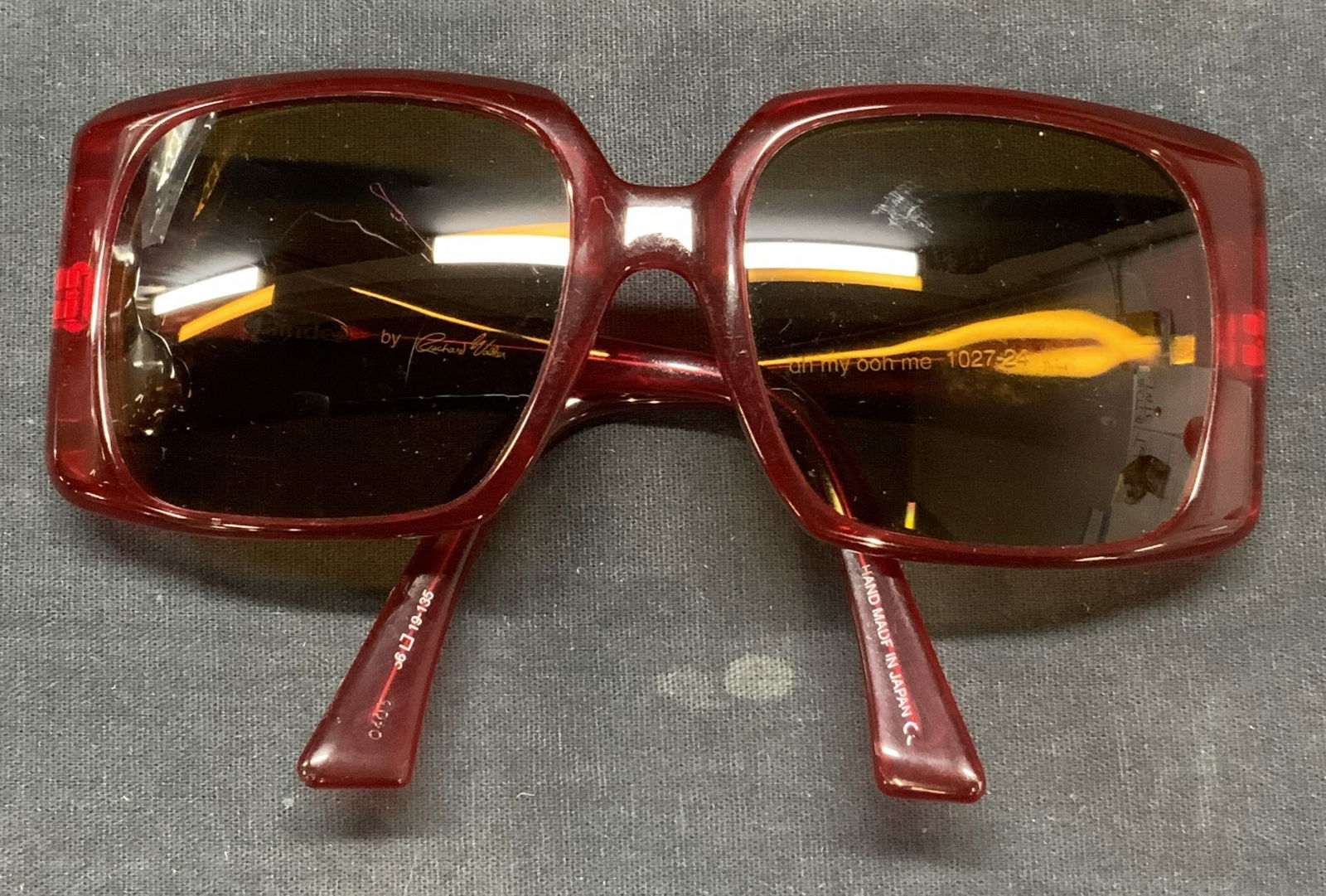 Blinde by Richard Walker Red Square Sunglasses Jpn (1 of 6)