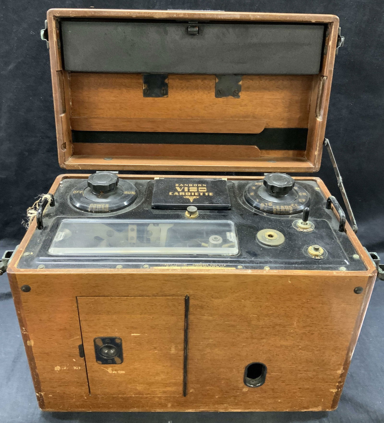 Vtg Sanborn Viso Cardiette EKG Machine (1 of 14)