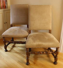 Pair FORMATIONS Design Pair CANTERBURY Side Chairs (1 of 8)