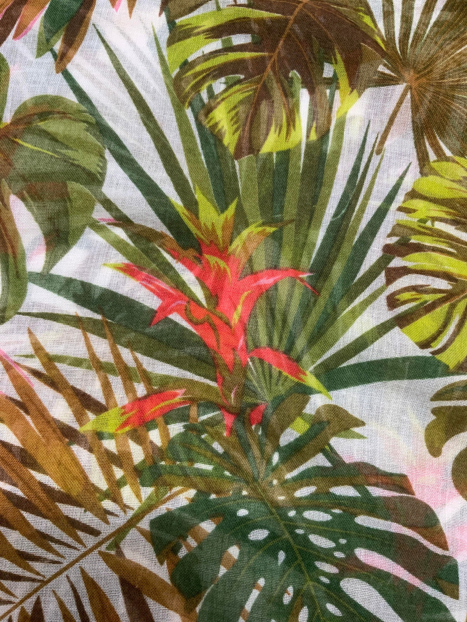 Bird of Paradise Tropical Lead Scarf/ Shawl (1 of 6)