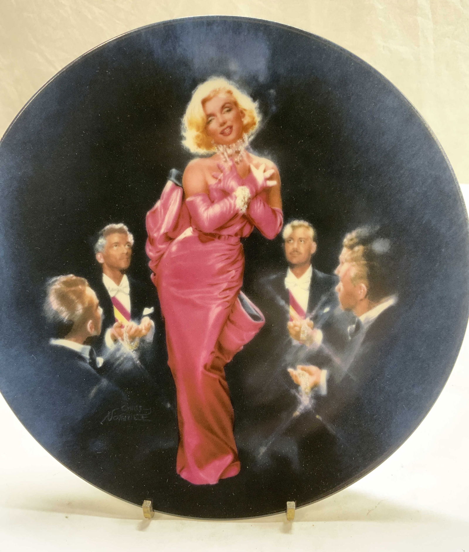 Marilyn Monroe Limited Ed Porcelain Plate 1990 (1 of 7)