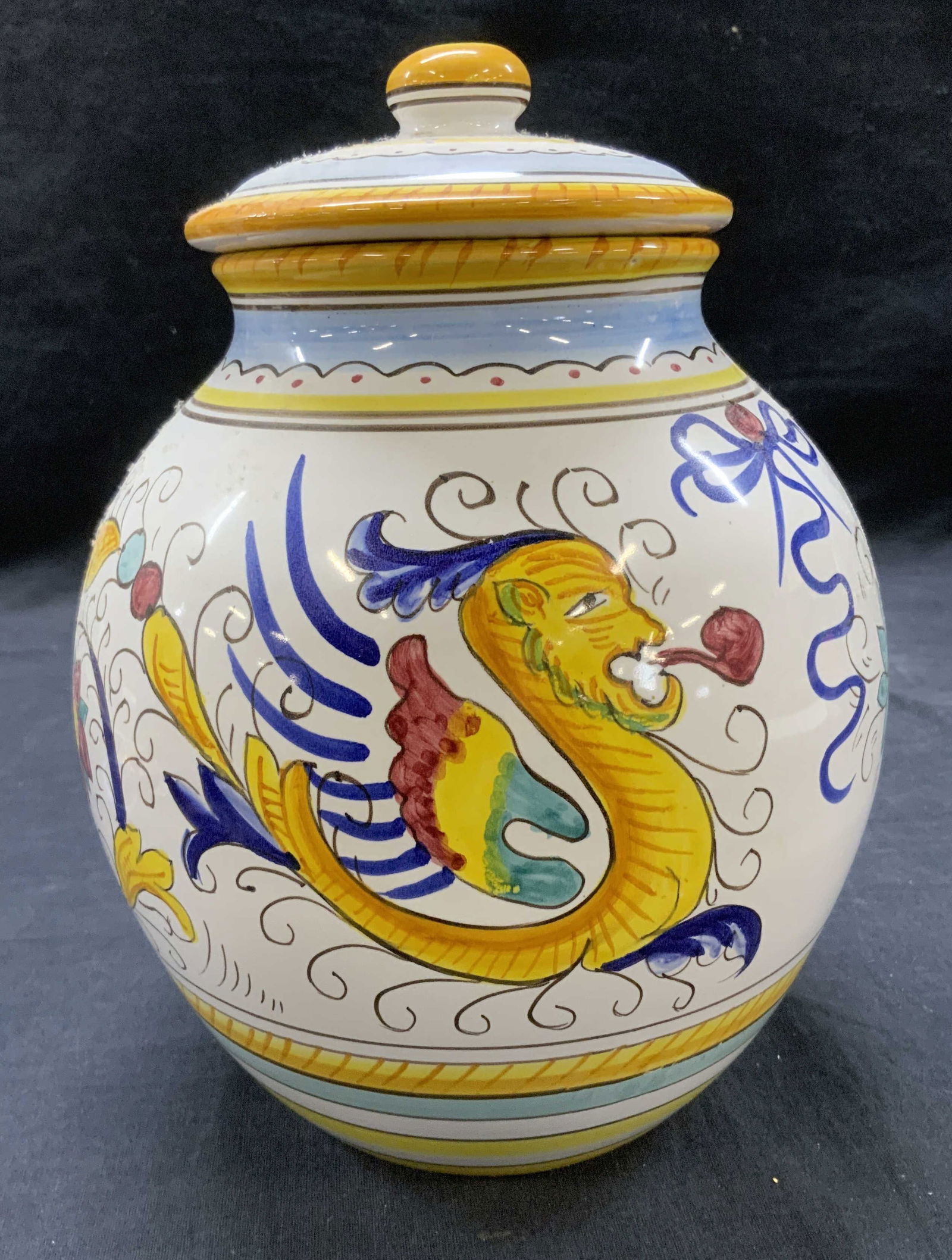 Williams Sonata Italian Ceramic Deruta Jar (1 of 6)