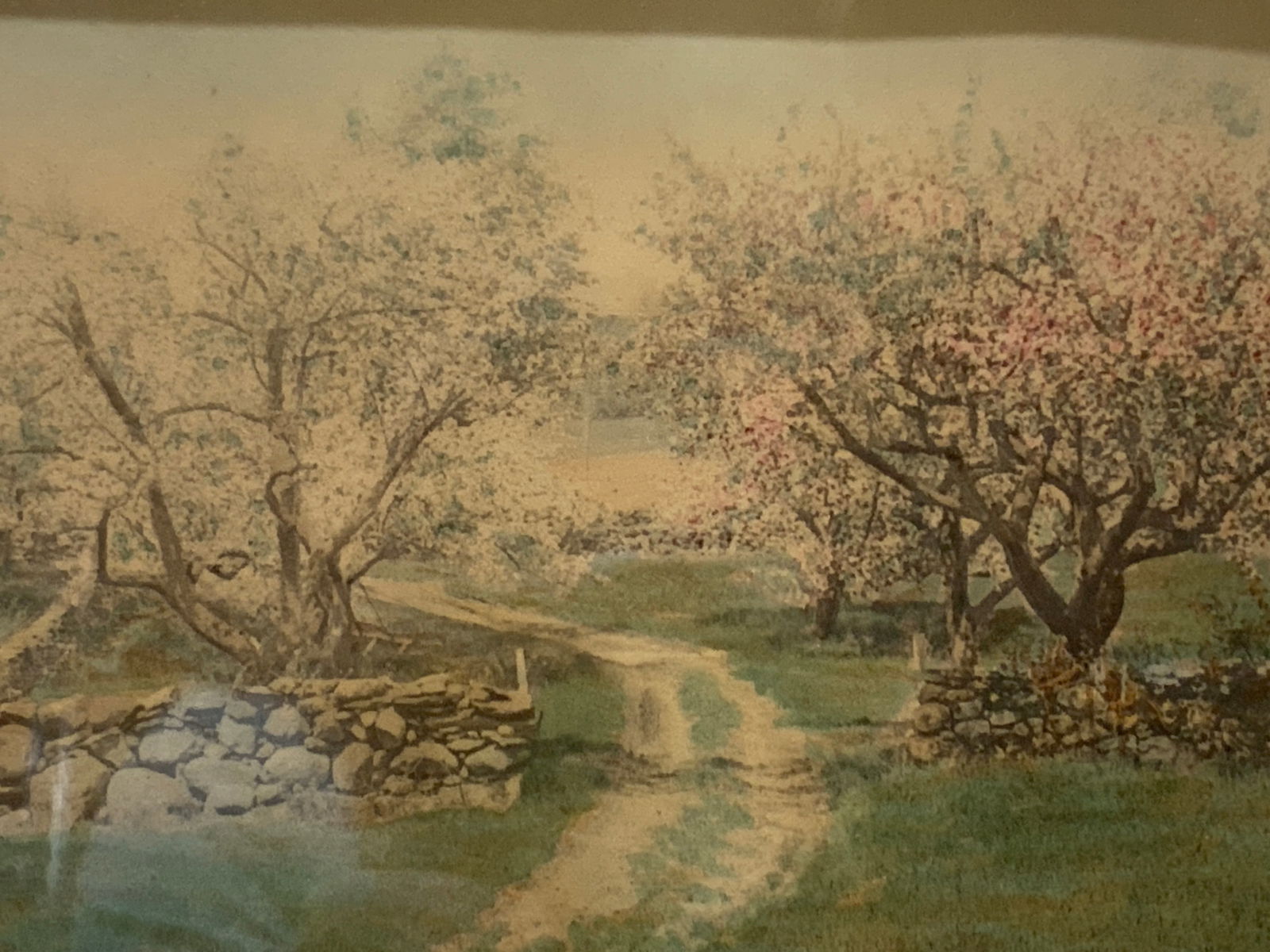 Wallace Nutting Sgd Landscape Tinted Litho (1 of 9)