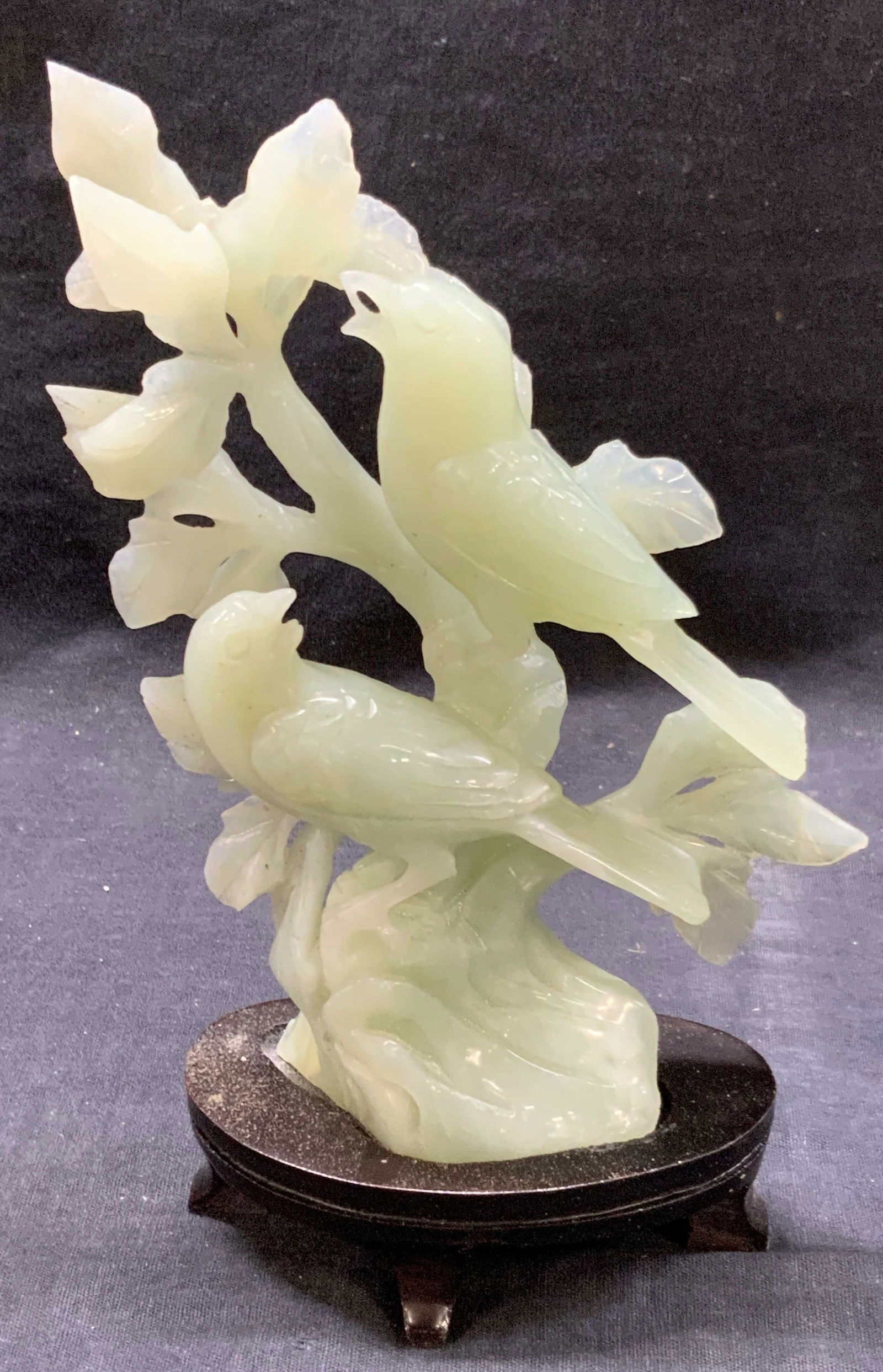 Asian Style Carved Stone Bird Figural W Box (1 of 10)