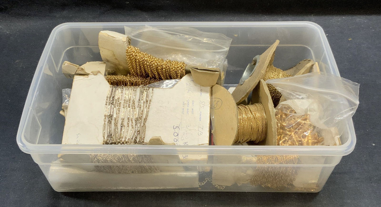 Large Group Lot Jewelry Makers Chains + (1 of 6)