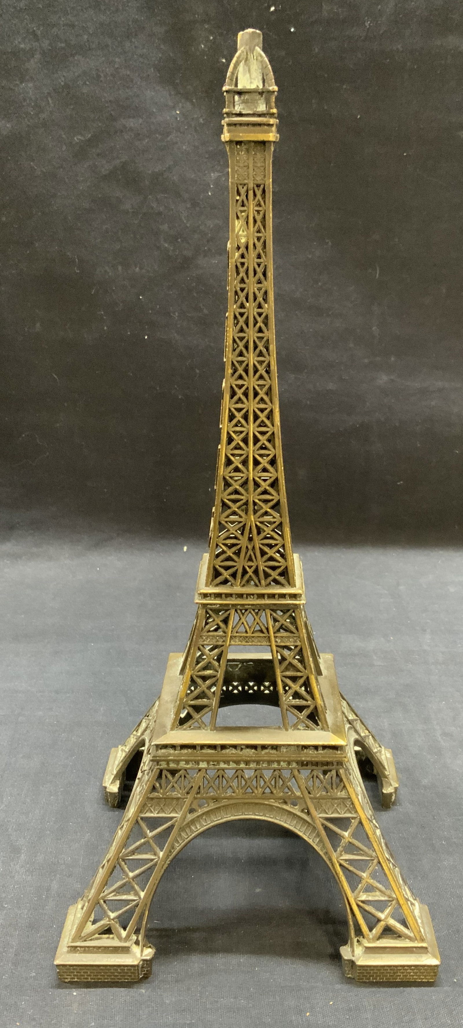 Vintage Brass Eiffel Tower Sculpture (1 of 7)