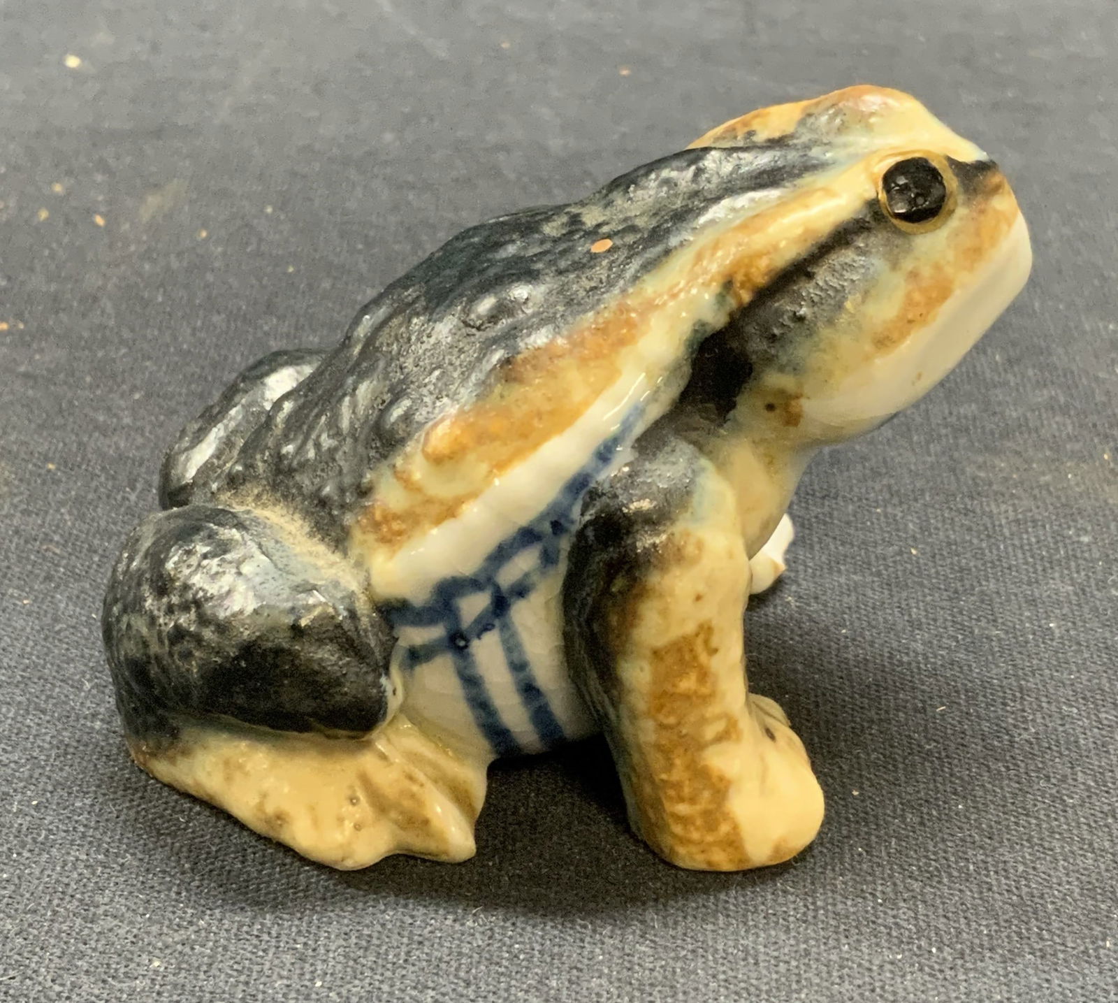 Vintage Hand Painted Porcelain Frog Figural (1 of 6)