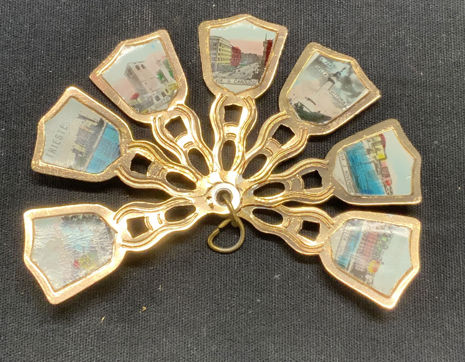 Vintage Trieste Italy Souvenir Pendant (1 of 7)