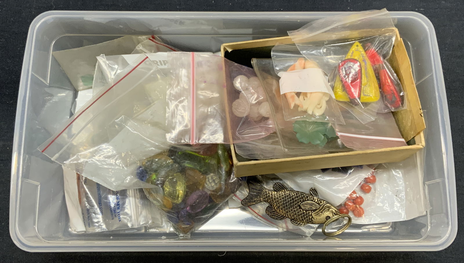 Group Lot 100+ Jewelry Makers Gems, Crystals + (1 of 9)