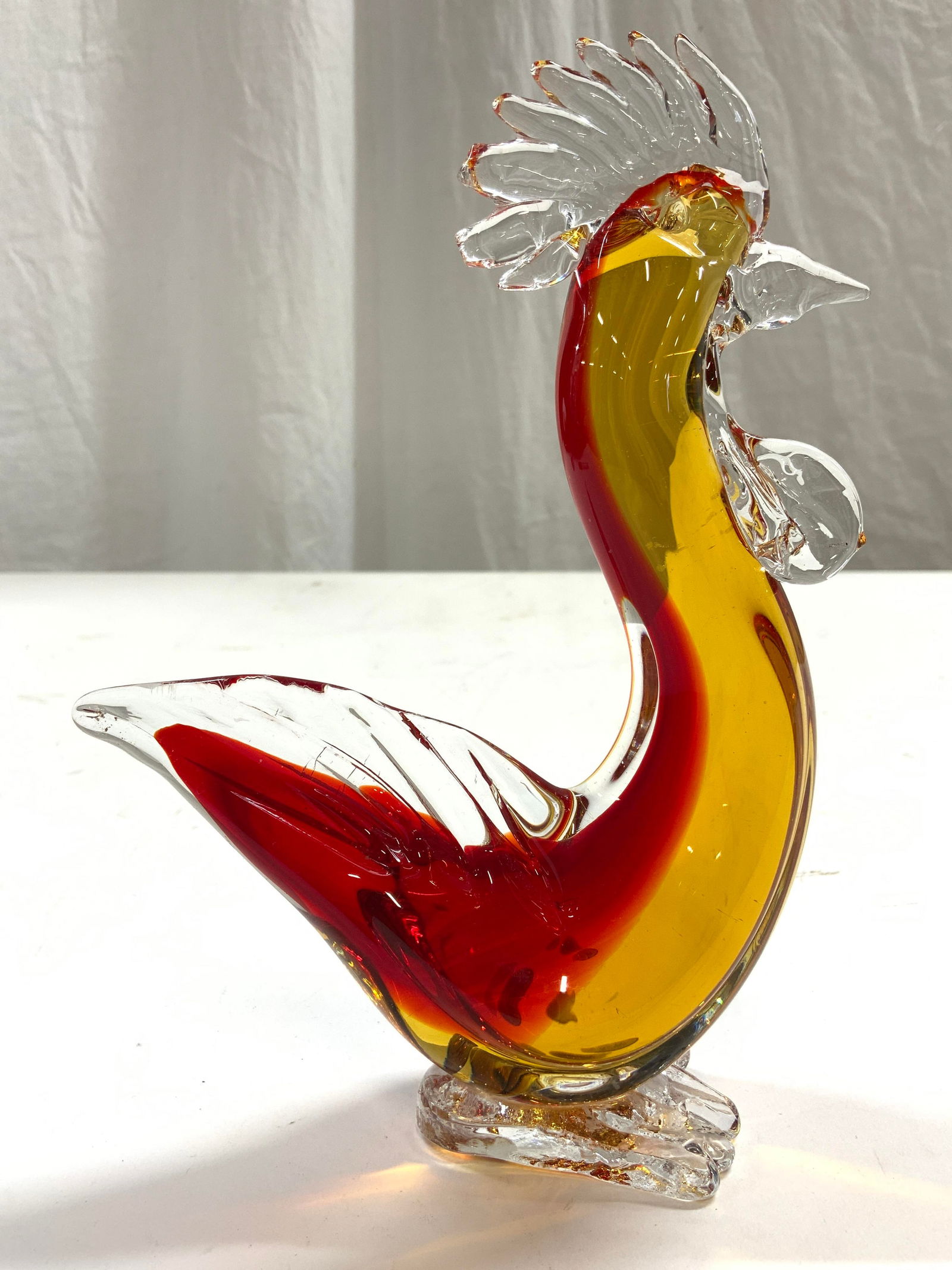 MURANO Glass Rooster Figural (1 of 6)