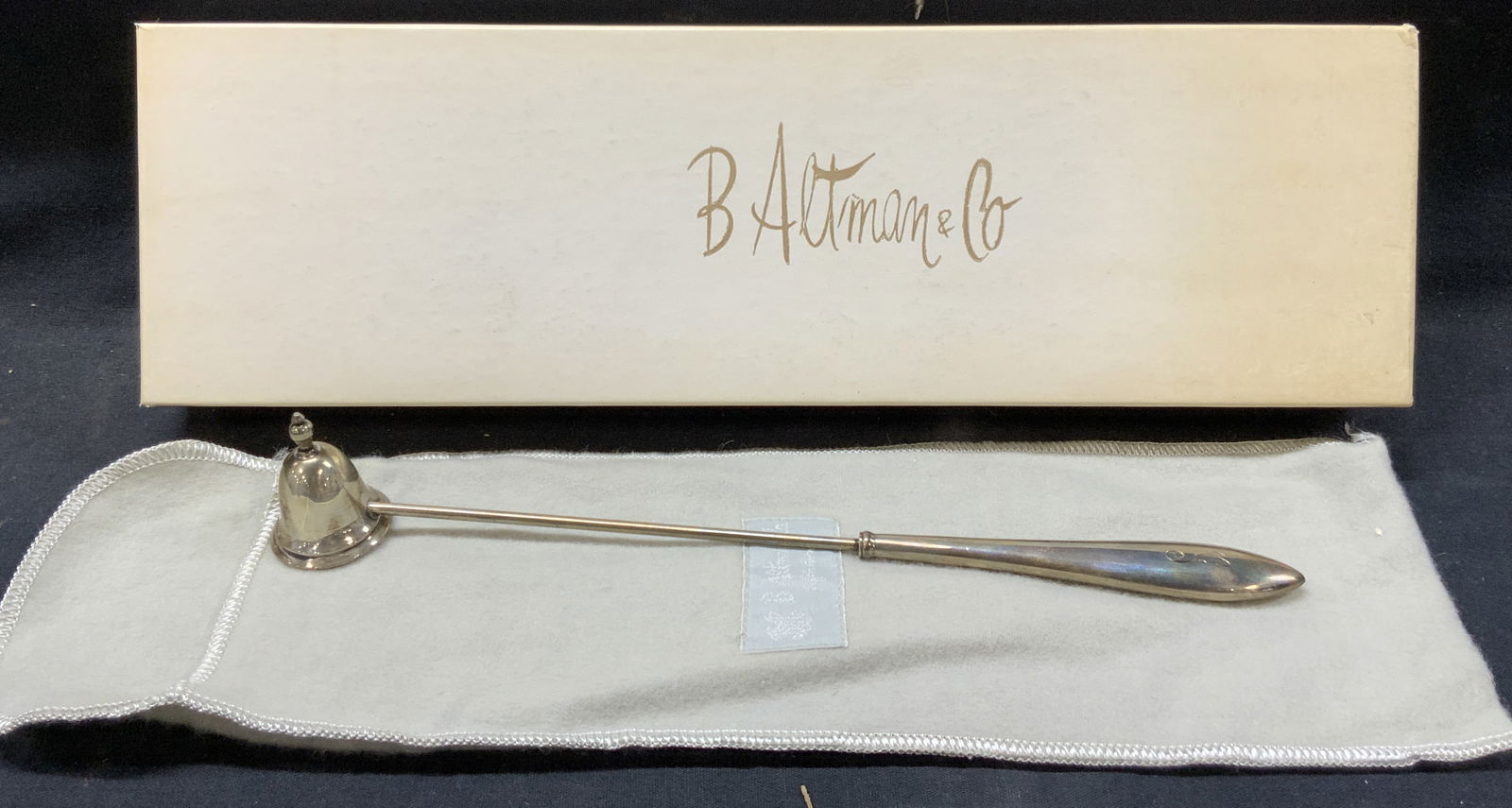 B.Altman & Co Sterling Silver Candle Snuff (1 of 7)