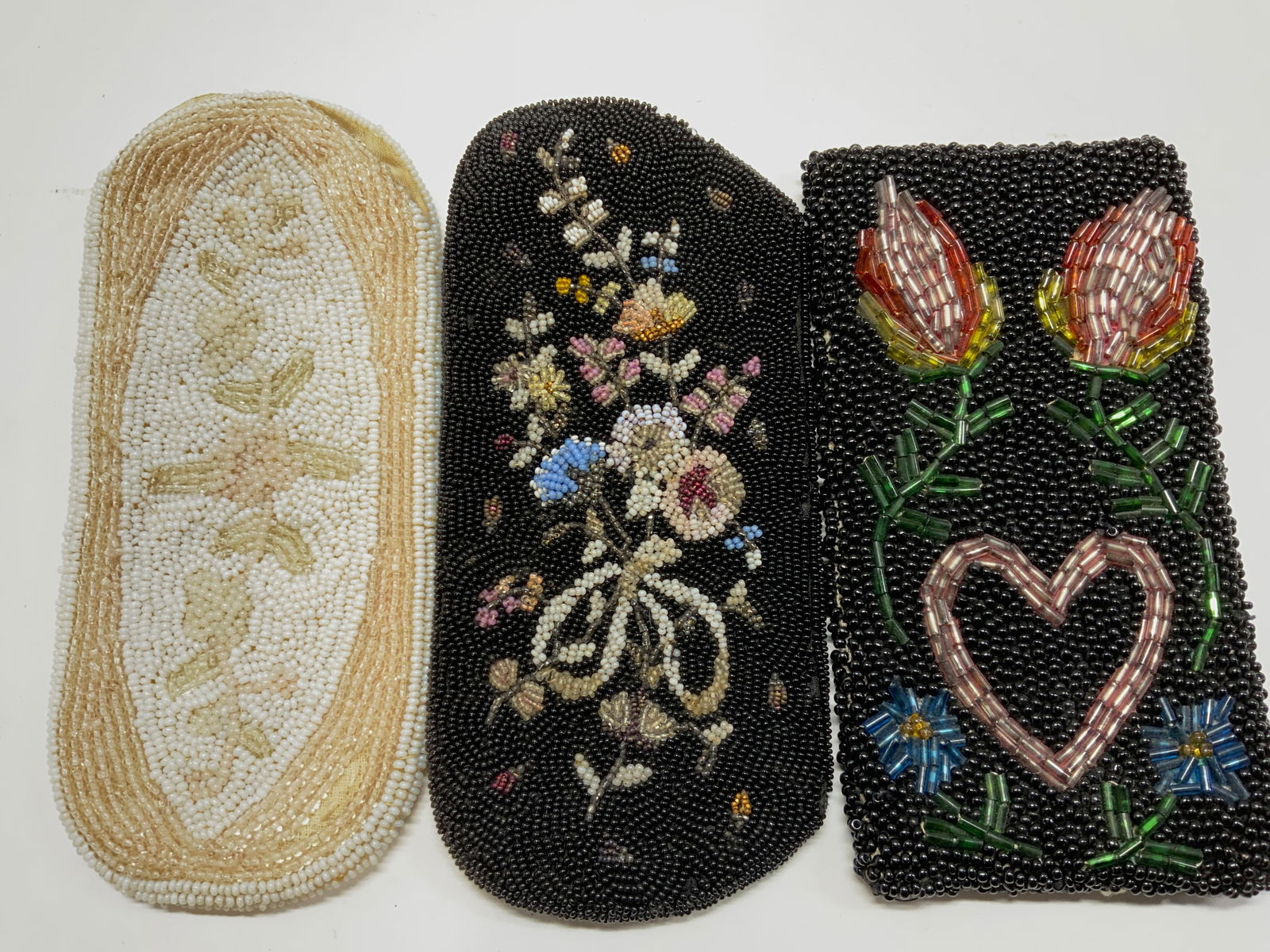 3 Hand Beaded Eyeglass Cases, Belgium (1 of 9)
