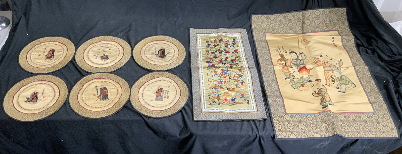 Lot 8 Assorted Asian Textiles (1 of 11)