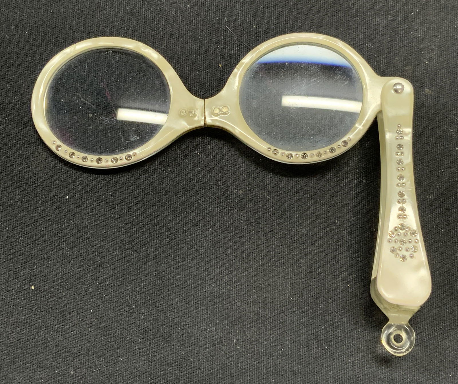 Vintage Mother of Pearl Folding Opera Glasses (1 of 7)