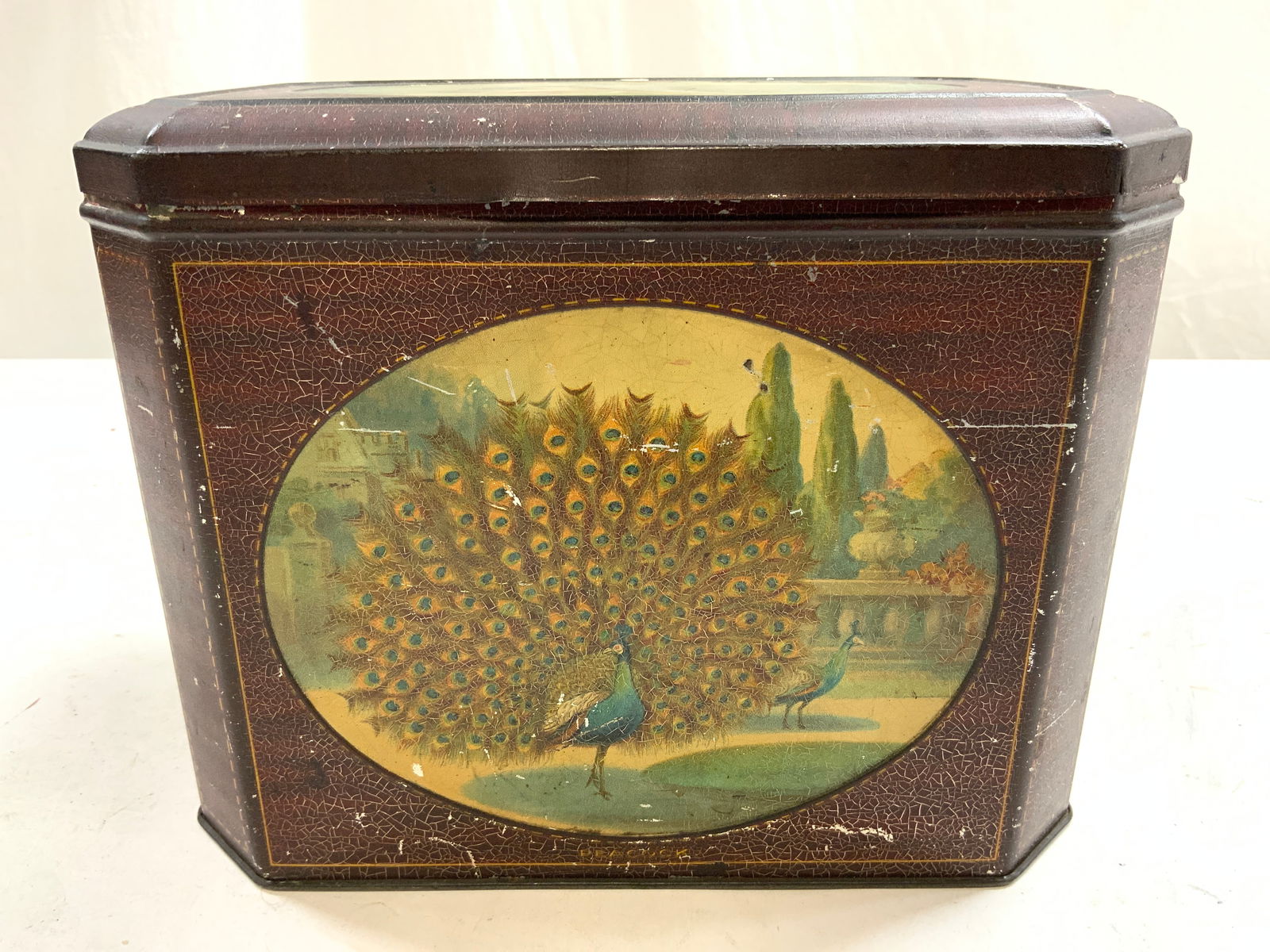 LIVERPOOL CHINA & INDIA TEA CO Tin Bx W Lid (1 of 9)